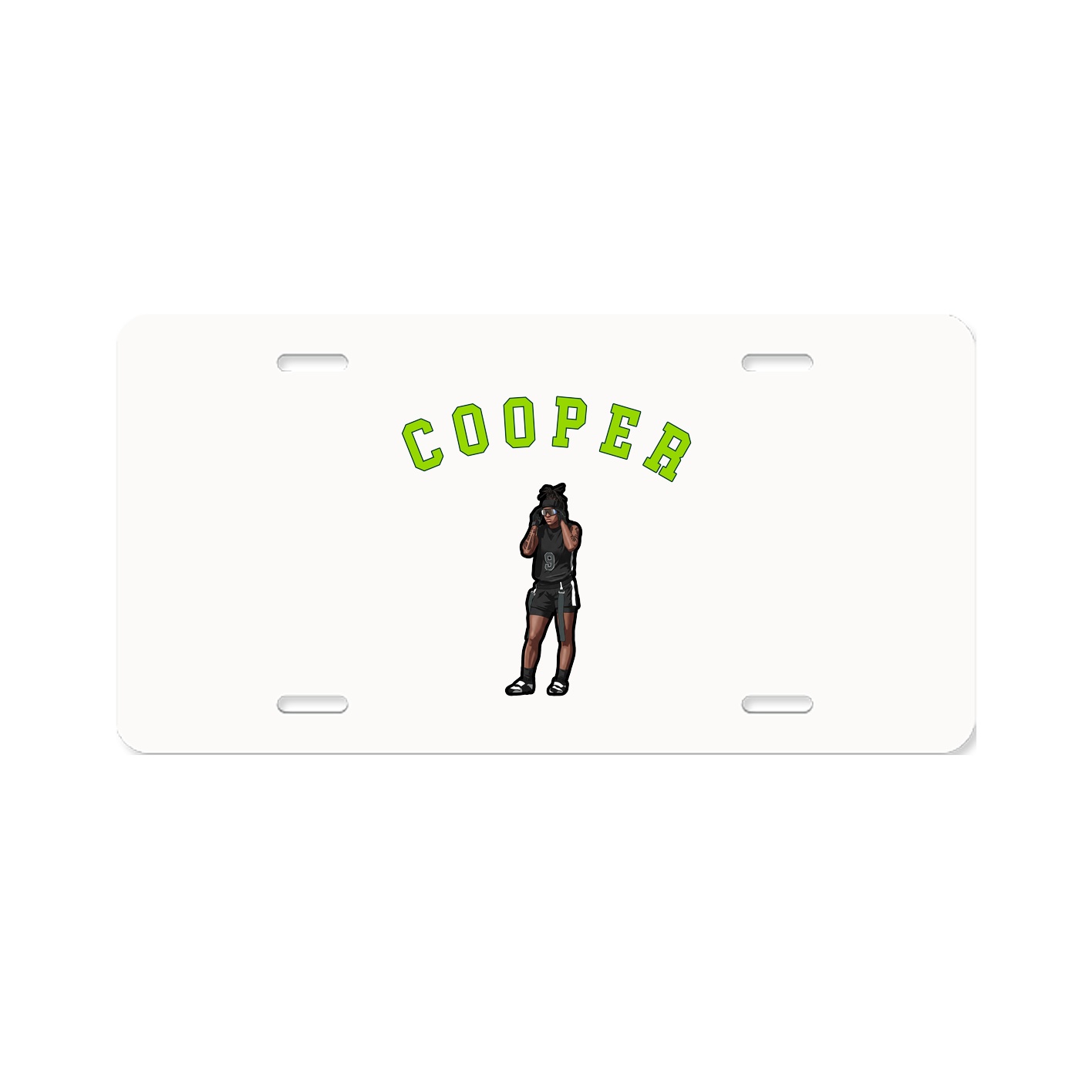 License Plate — Shirsey Arch in Classic
