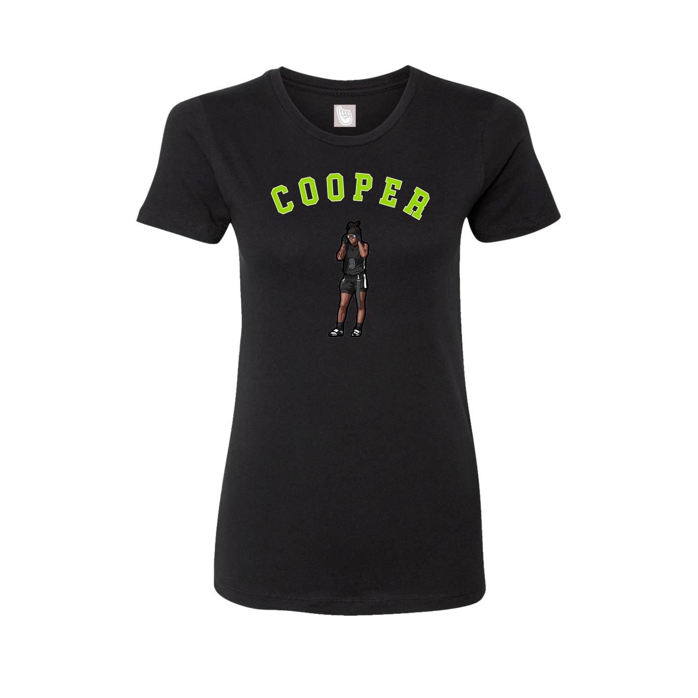 Womens Tee — Shirsey Arch in Black