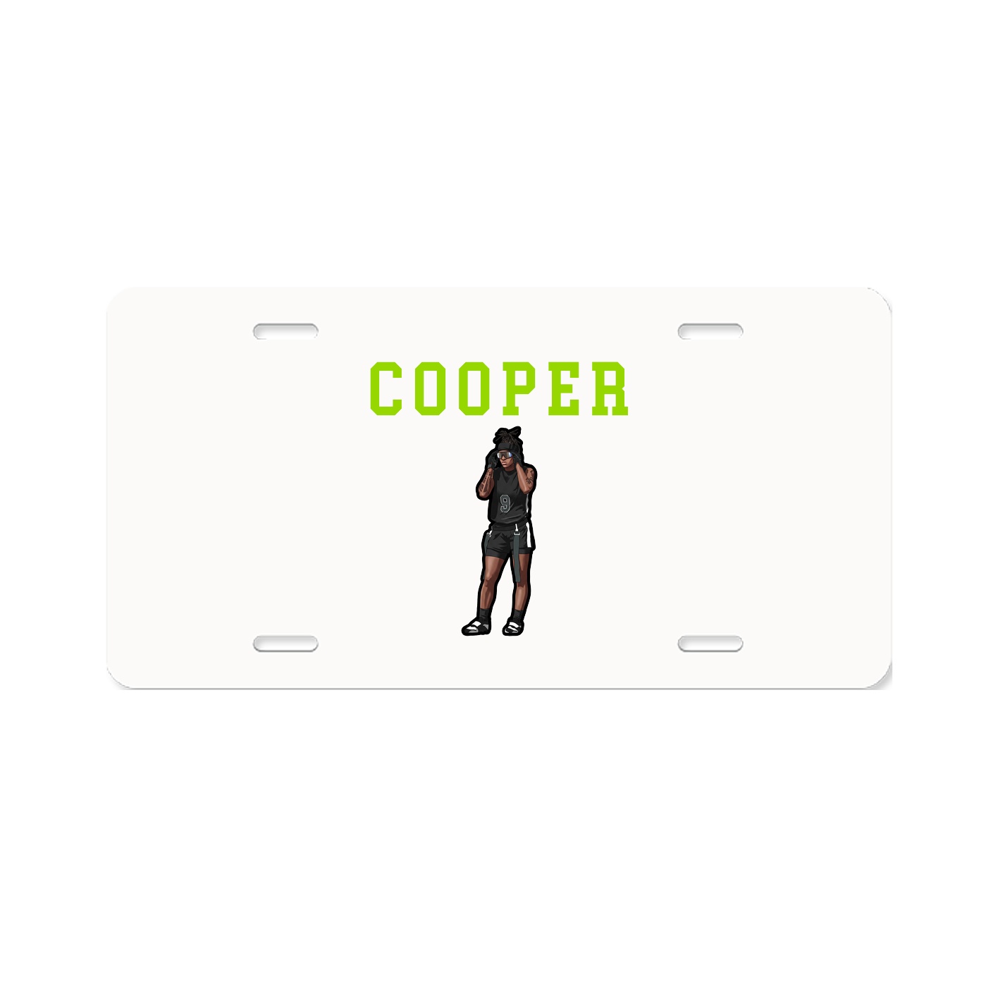License Plate — Shirsey in Classic