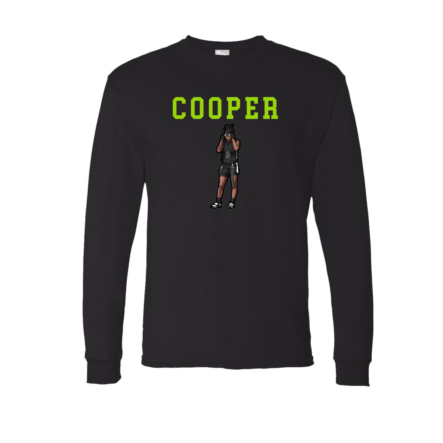 Long Sleeve Tee — Shirsey in Black