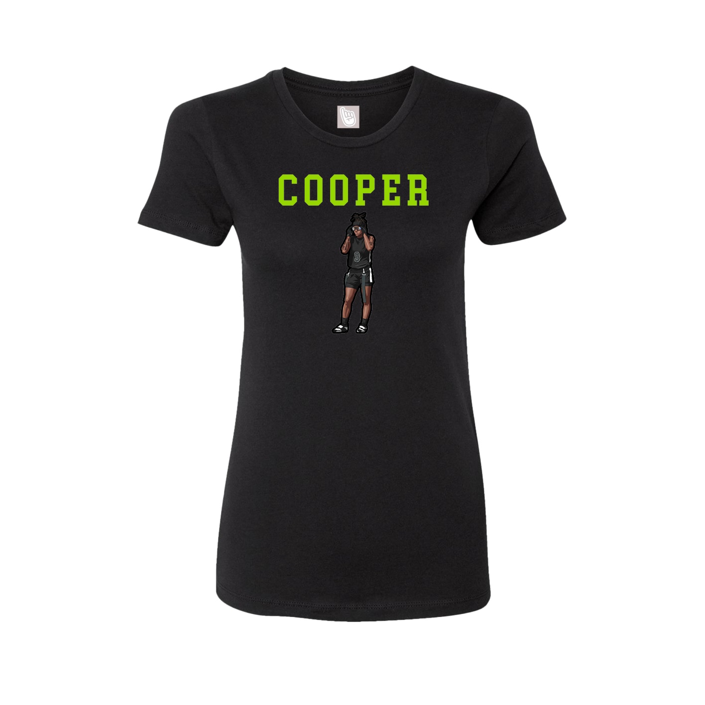 Womens Tee — Shirsey in Black