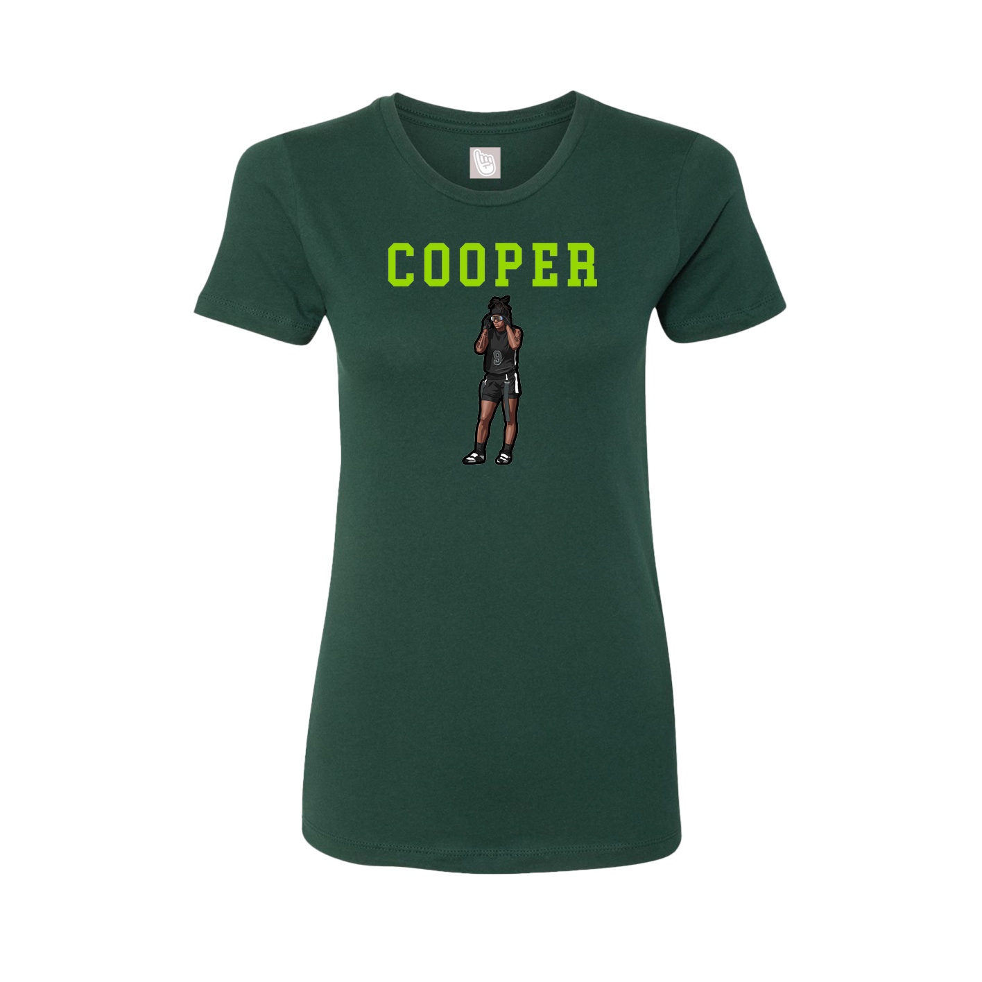 Womens Tee — Shirsey in Green
