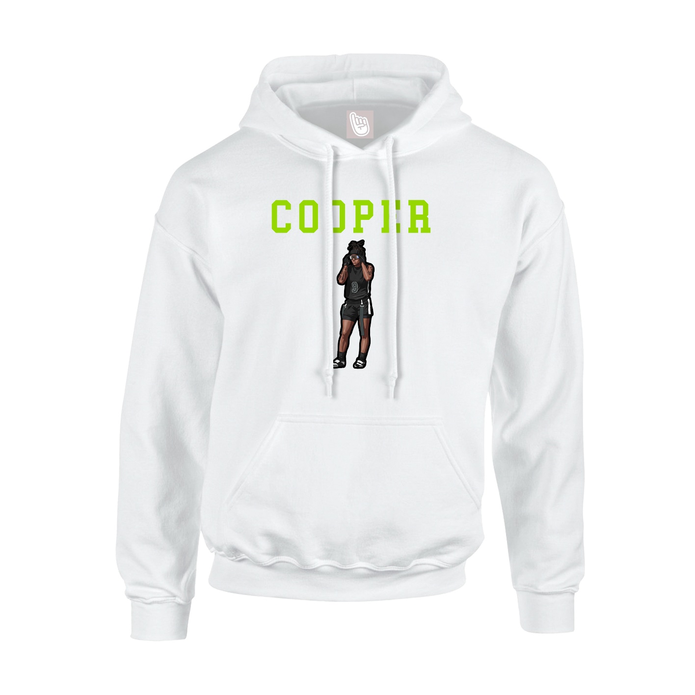 Youth Hoodie — Shirsey in White