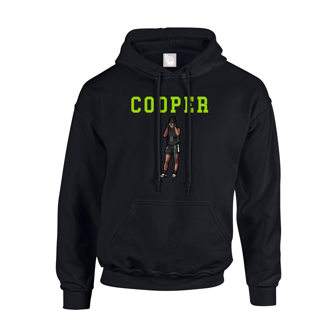Youth Hoodie — Shirsey in Black