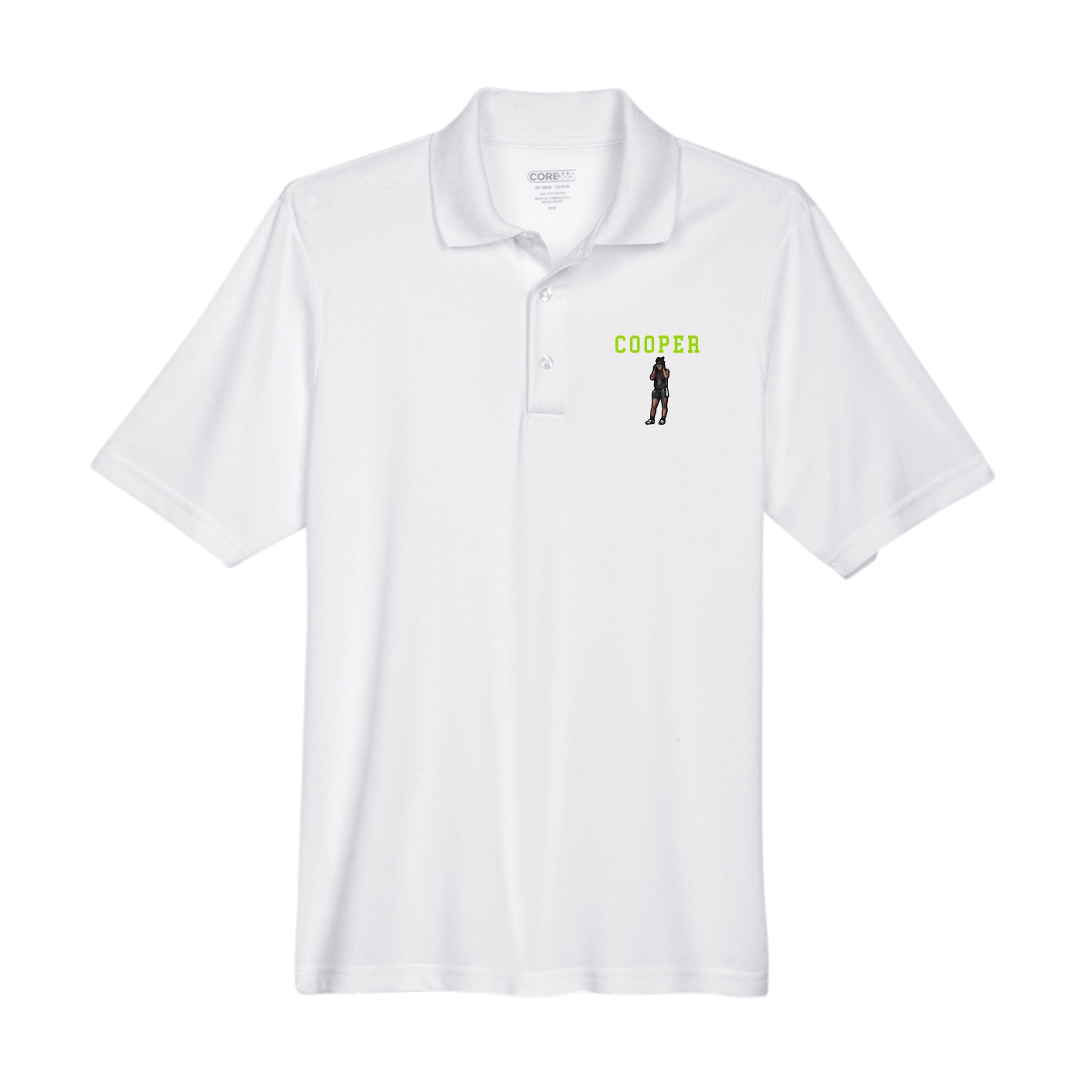 Performance Polo — Shirsey in White