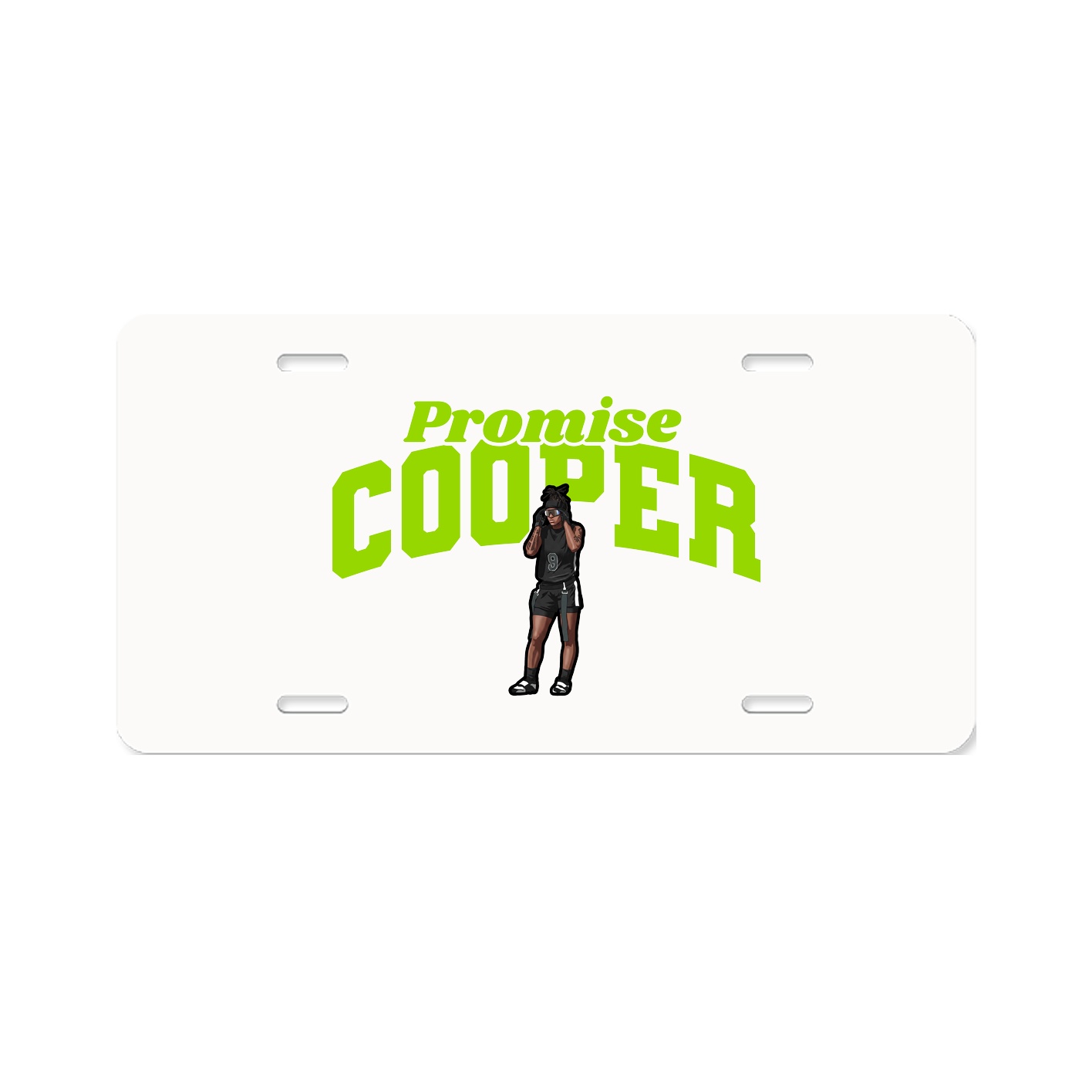 License Plate — Signature Arch in Classic