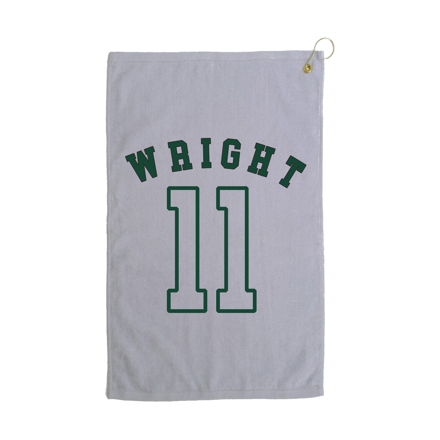Golf Towel — Shirsey Arch in Grey