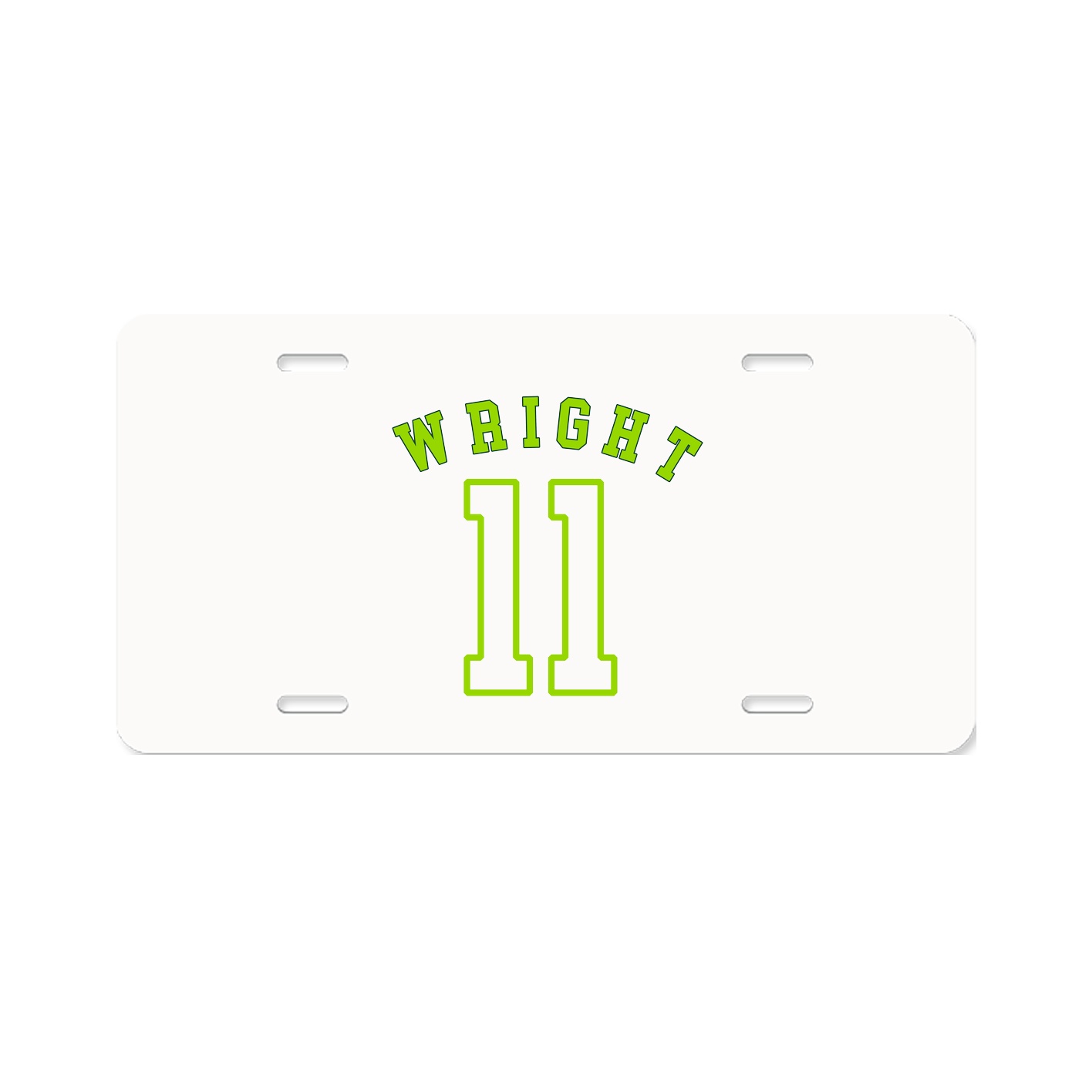 License Plate — Shirsey Arch in Classic