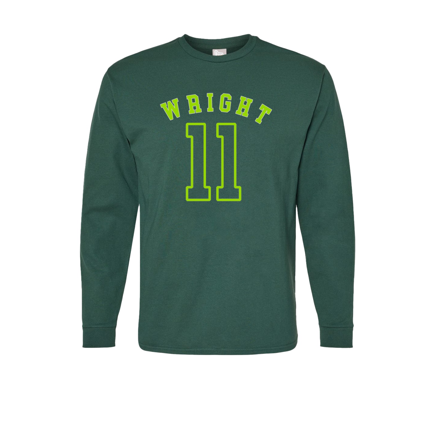 Long Sleeve Tee — Shirsey Arch in Green