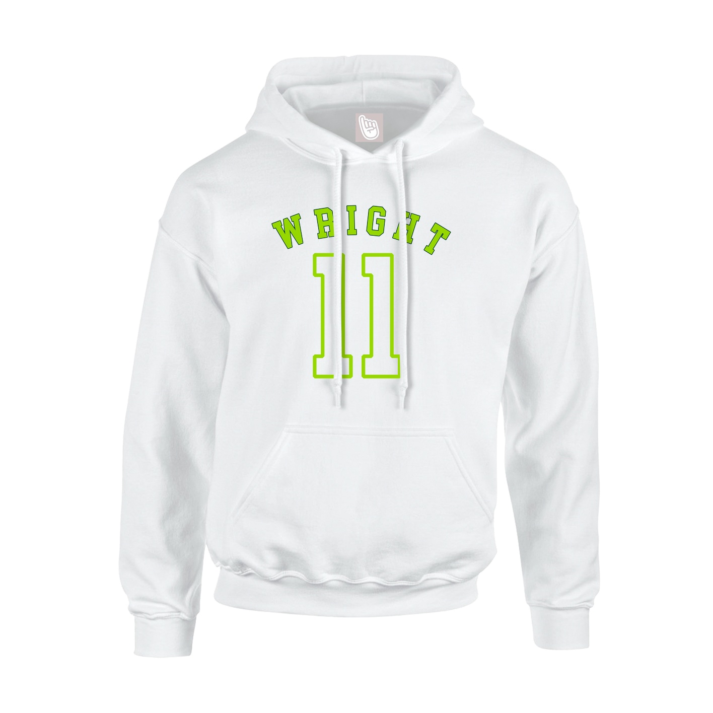Hoodie — Shirsey Arch in White