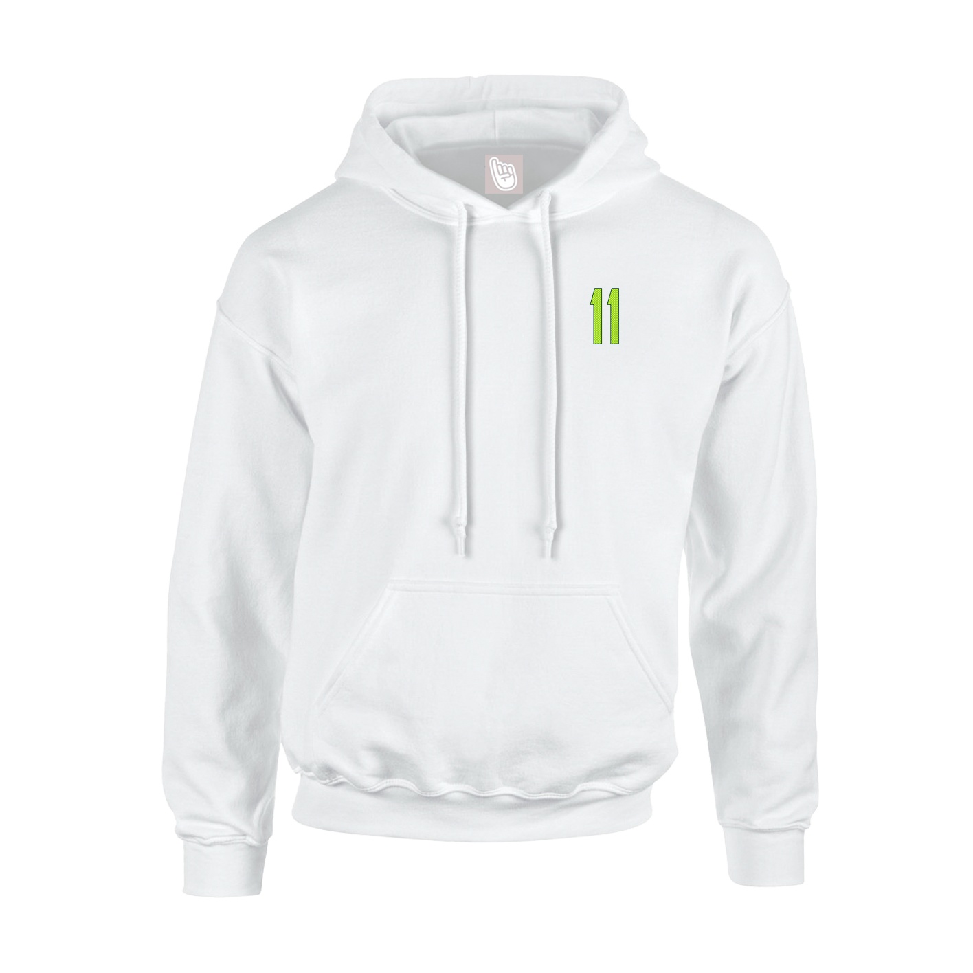 Hoodie — Front Shirsy in White