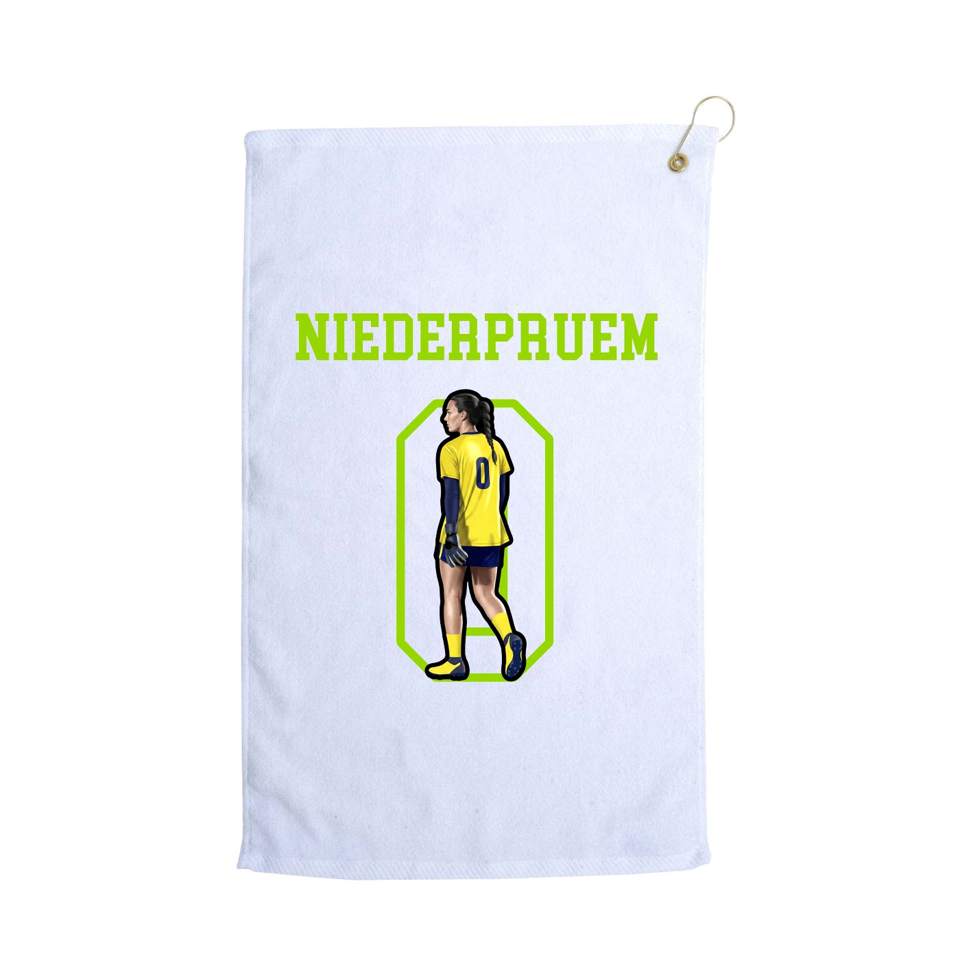 Golf Towel — Shirsey in White