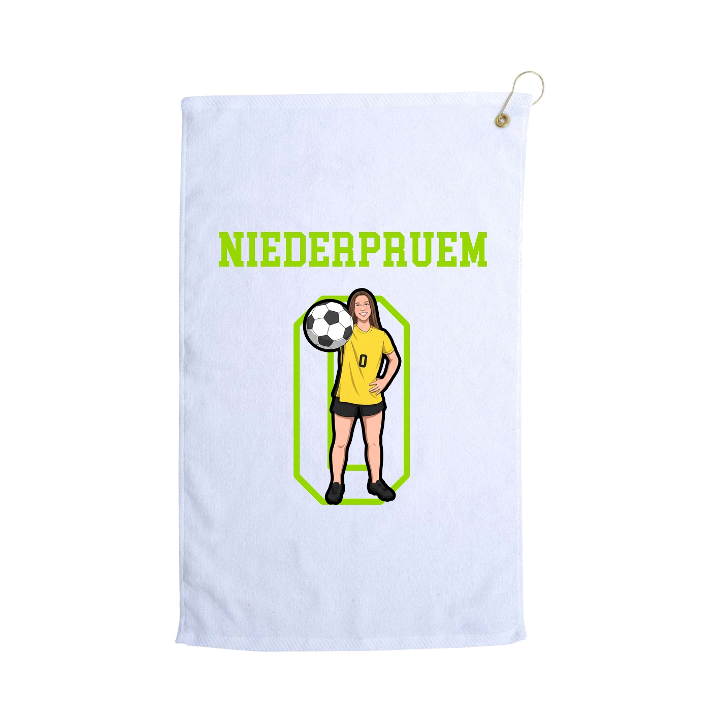 Golf Towel — Shirsey in White