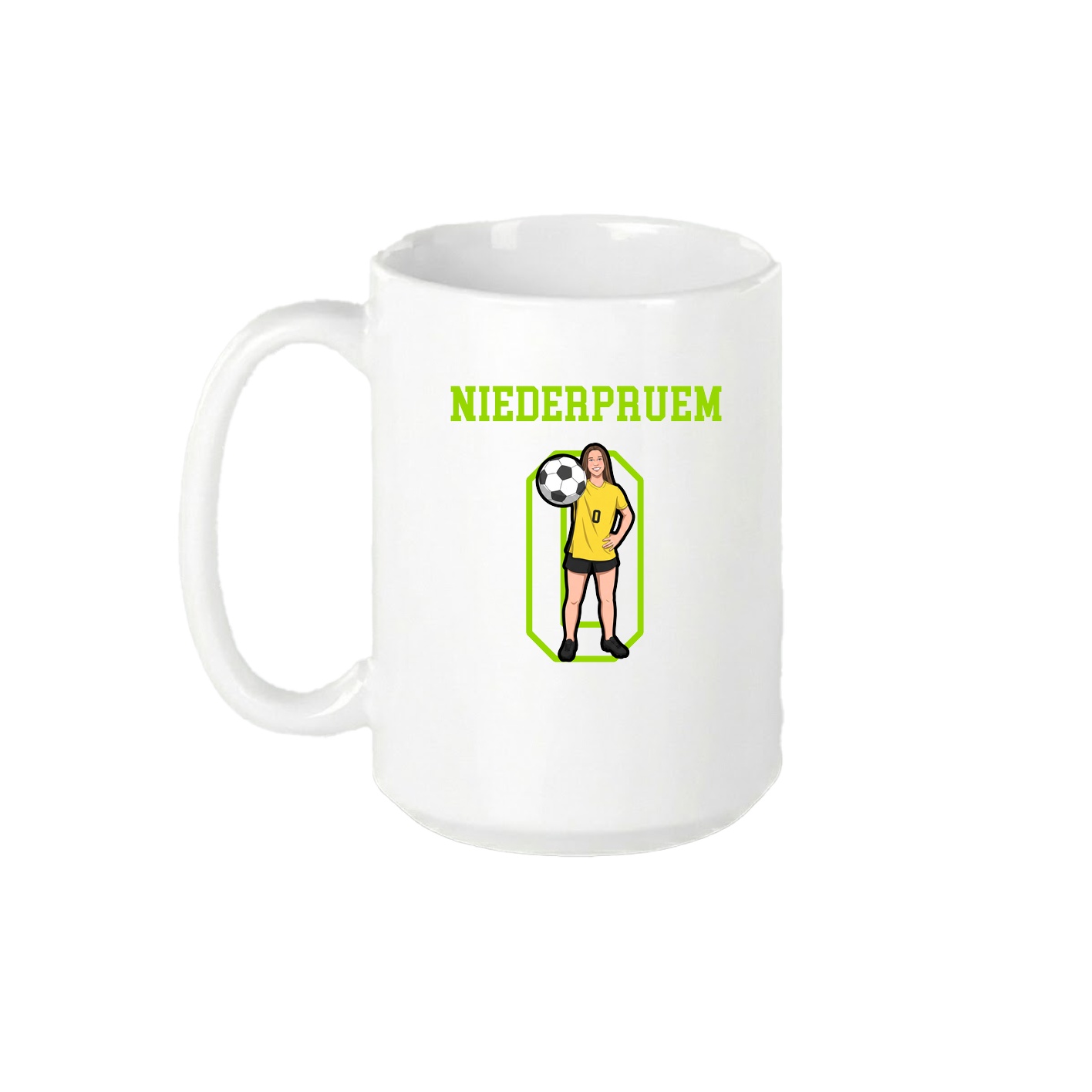 15oz Coffee Mug — Shirsey in White