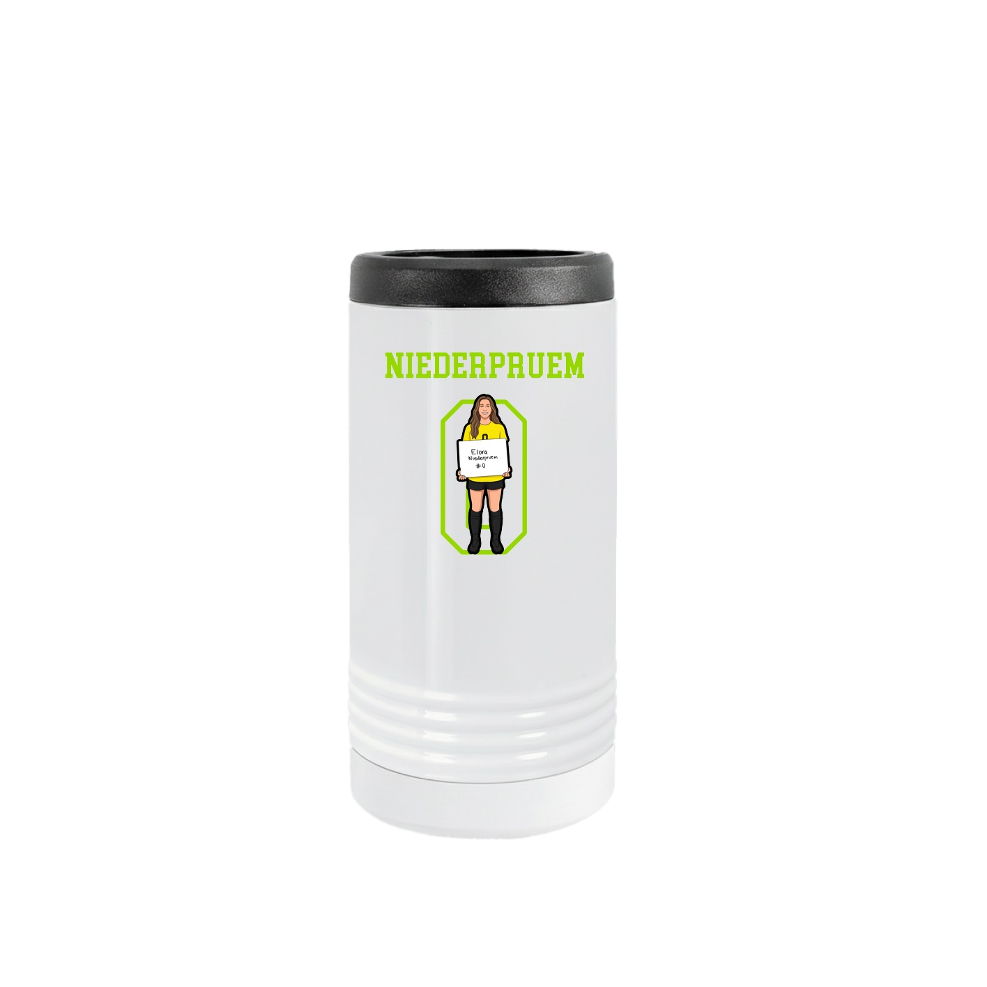 Slim Beverage Holder — Shirsey in White