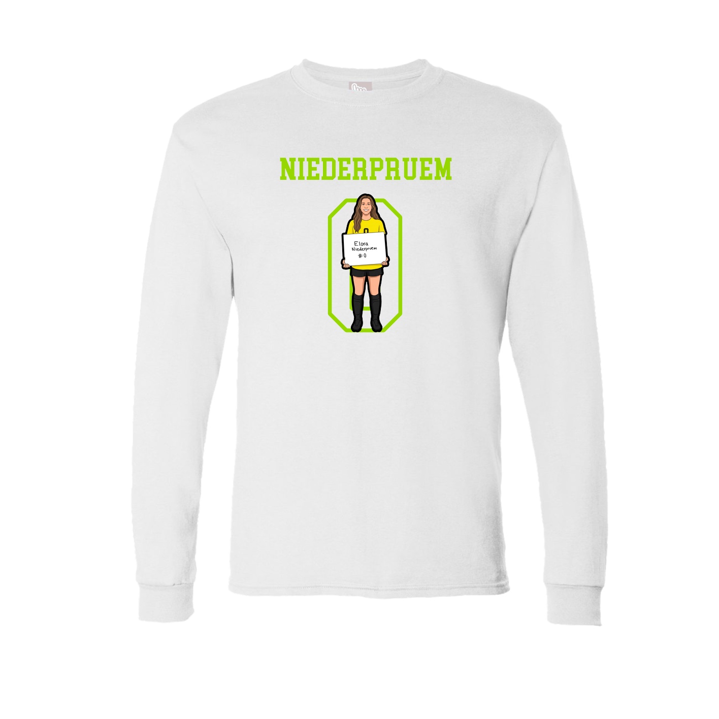Long Sleeve Tee — Shirsey in White