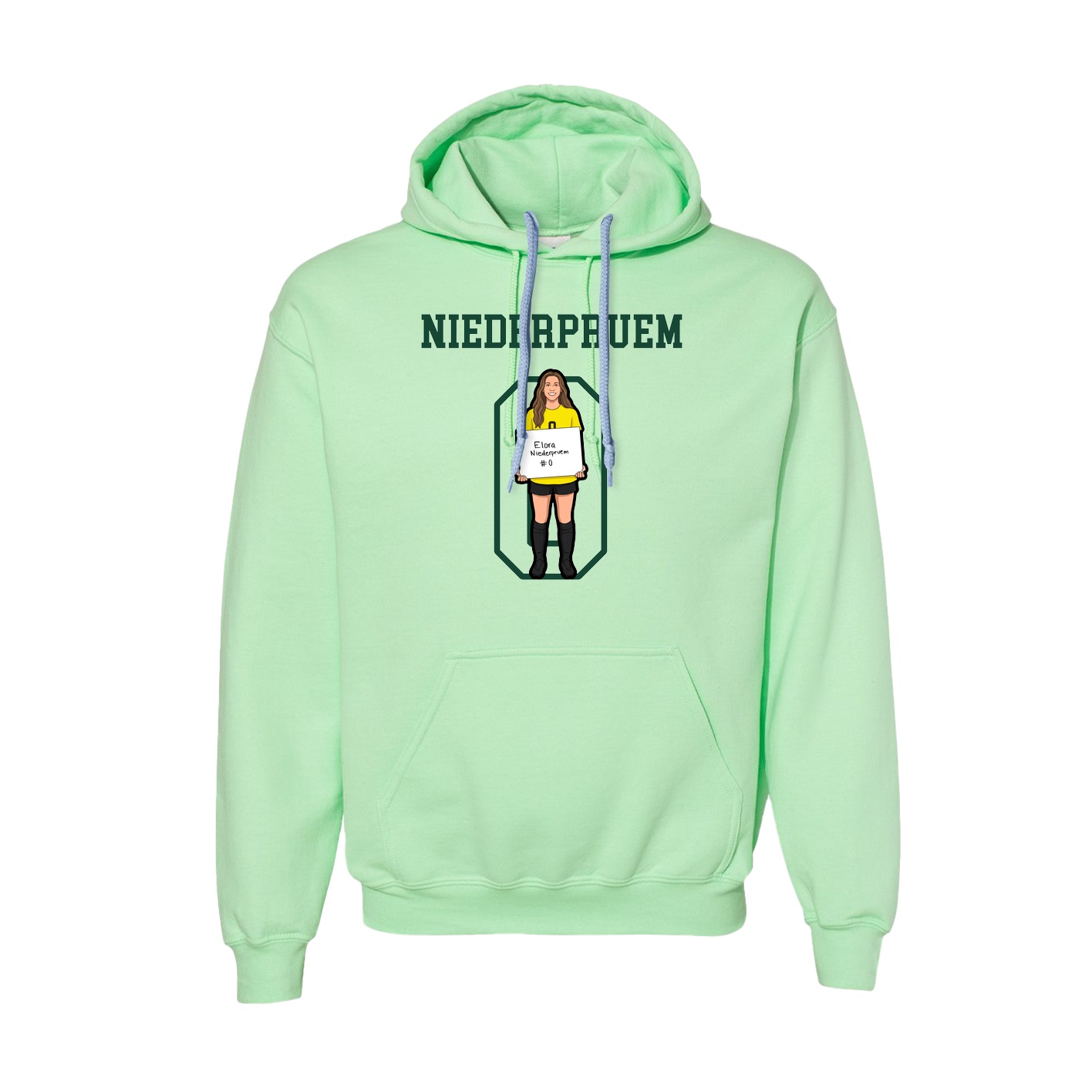 Hoodie — Shirsey in Green