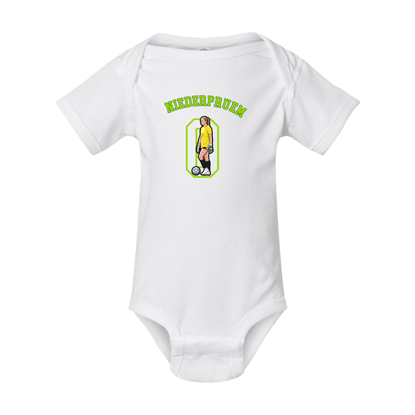 Baby Onesie — Shirsey Arch in White