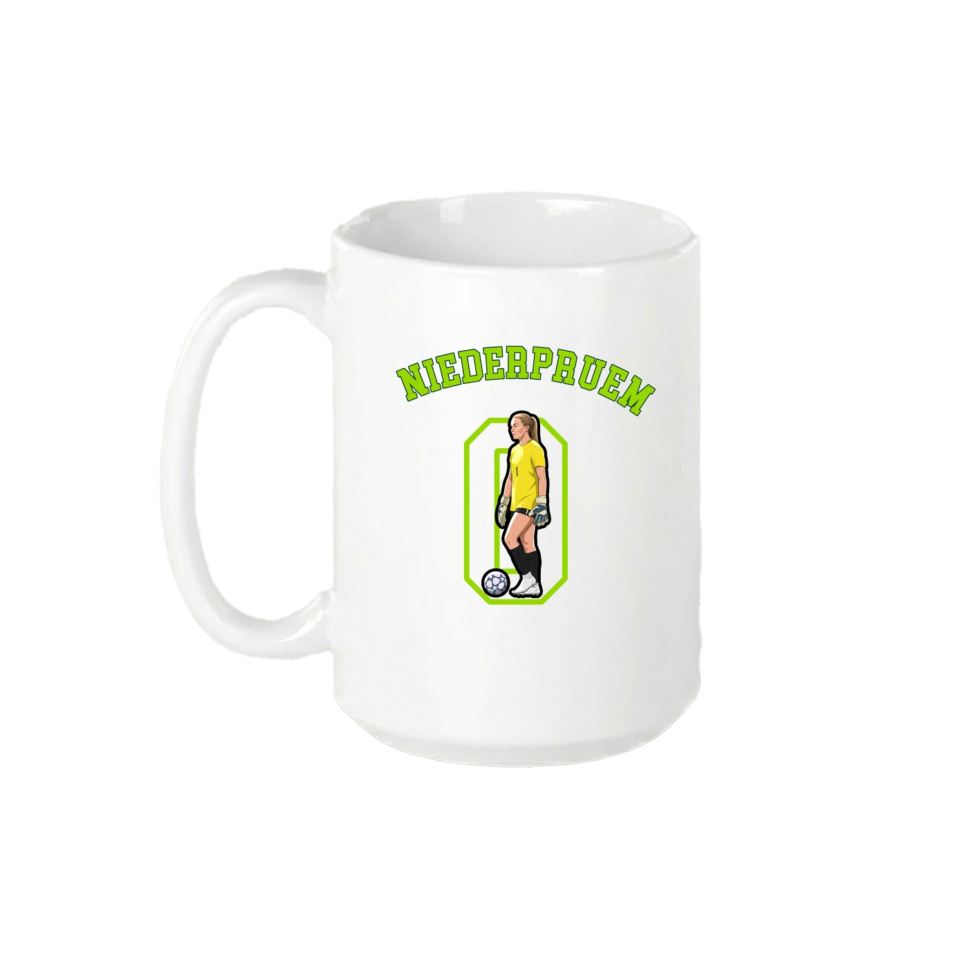 15oz Coffee Mug — Shirsey Arch in White