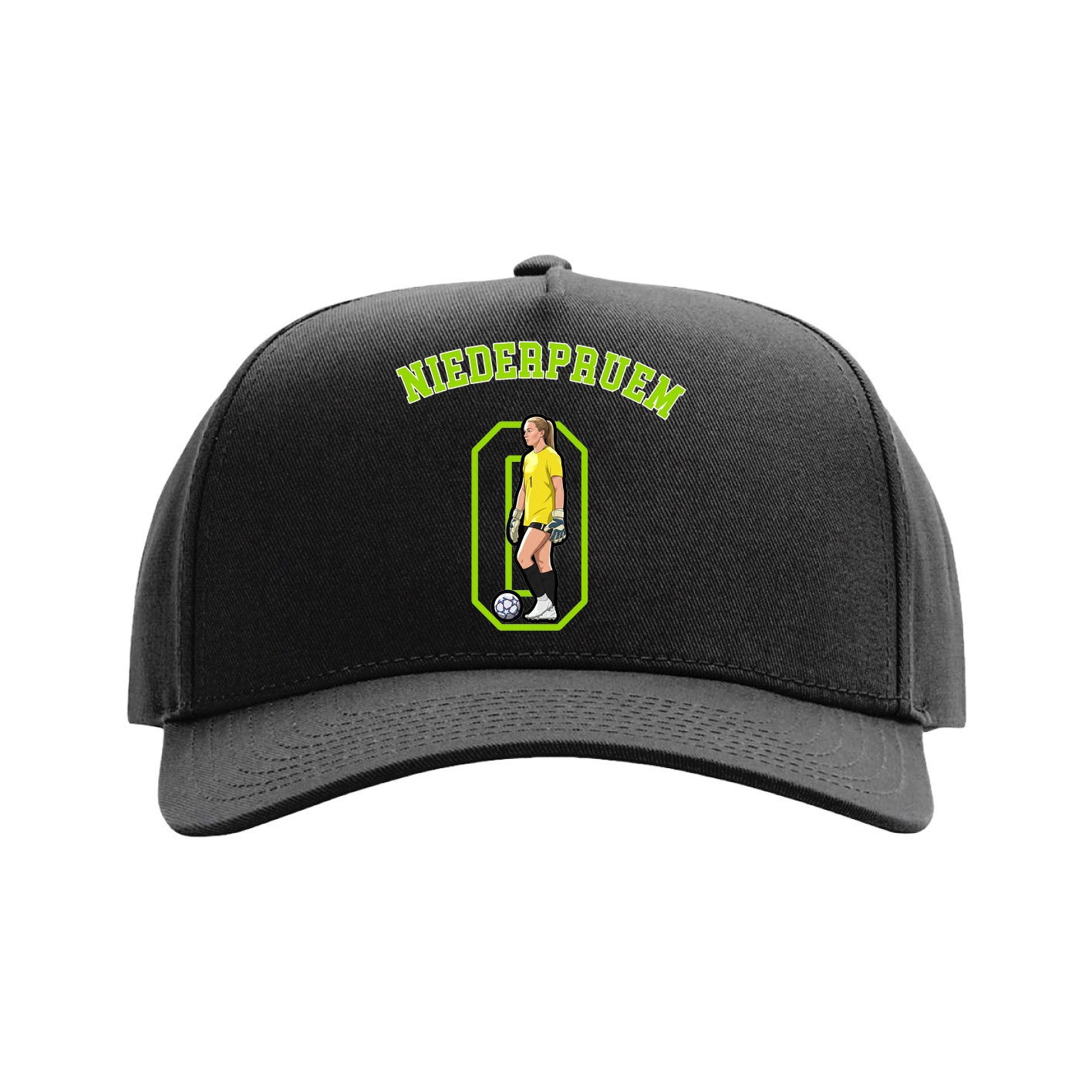 Full Fabric Five-Panel Champ Cap
