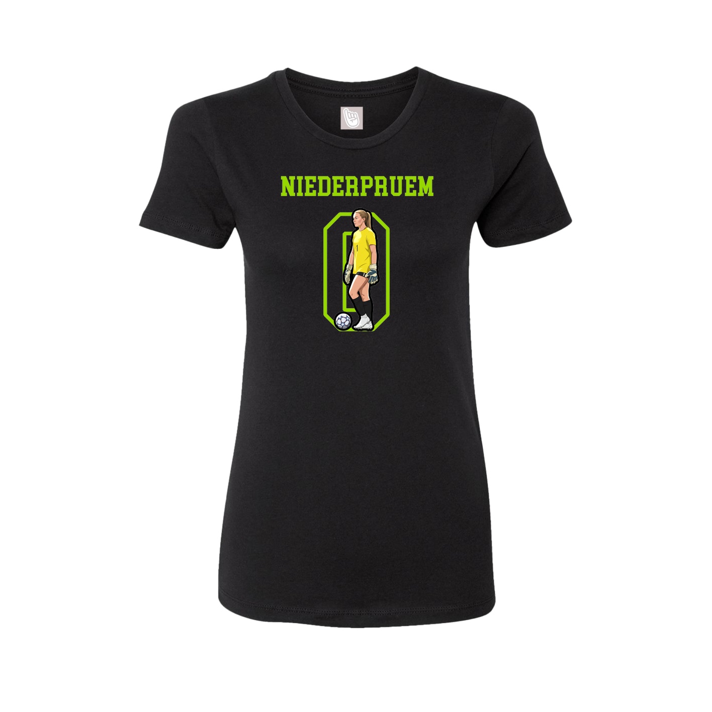 Fitted Women's Tee — Shirsey in Black