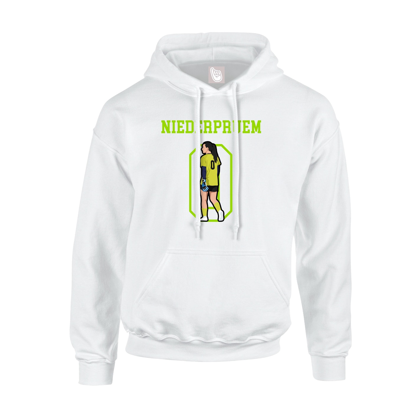 Youth Hoodie — Shirsey in White