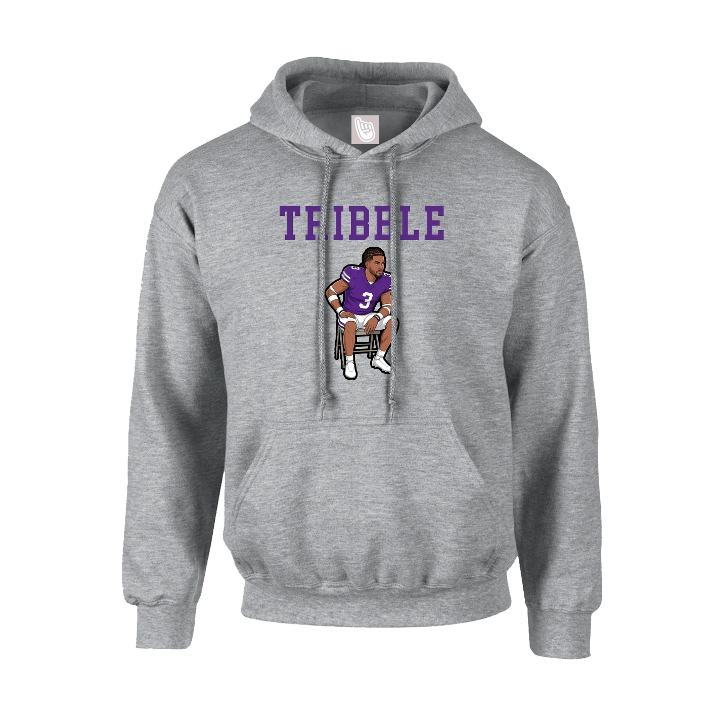 Youth Hoodie — Shirsey in Grey