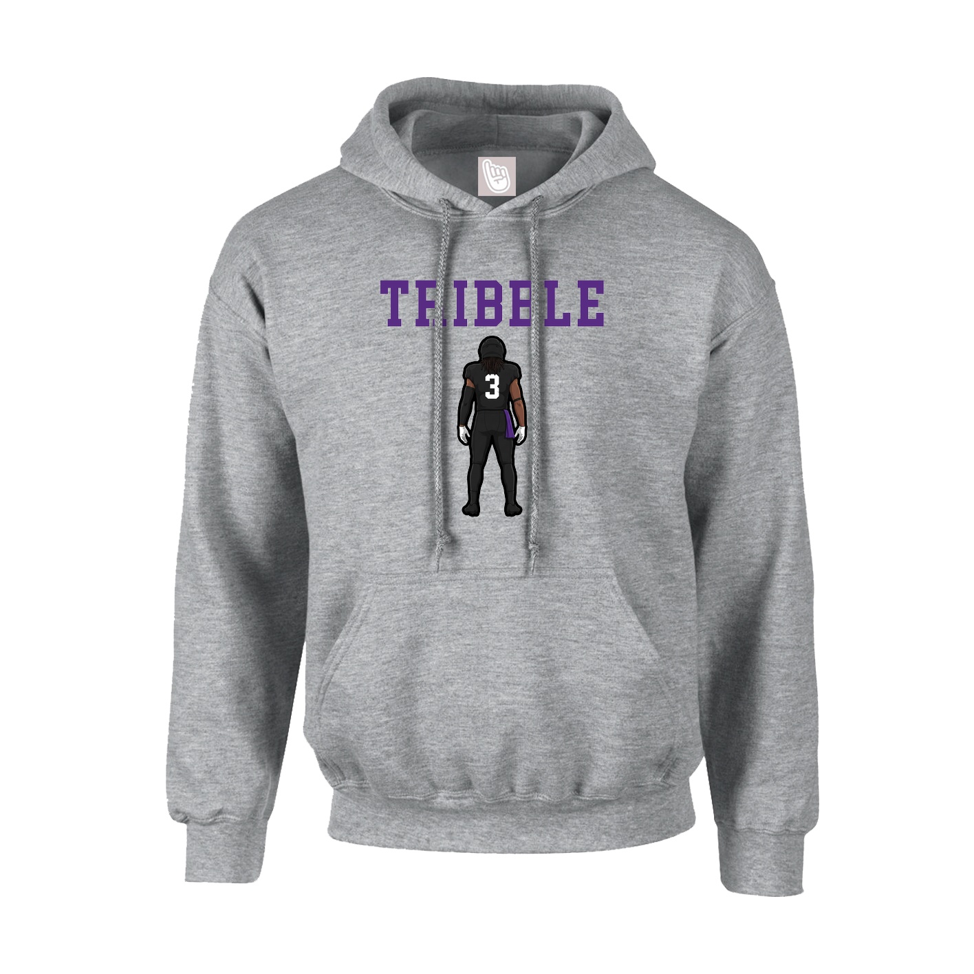 Hoodie — Shirsey in Grey