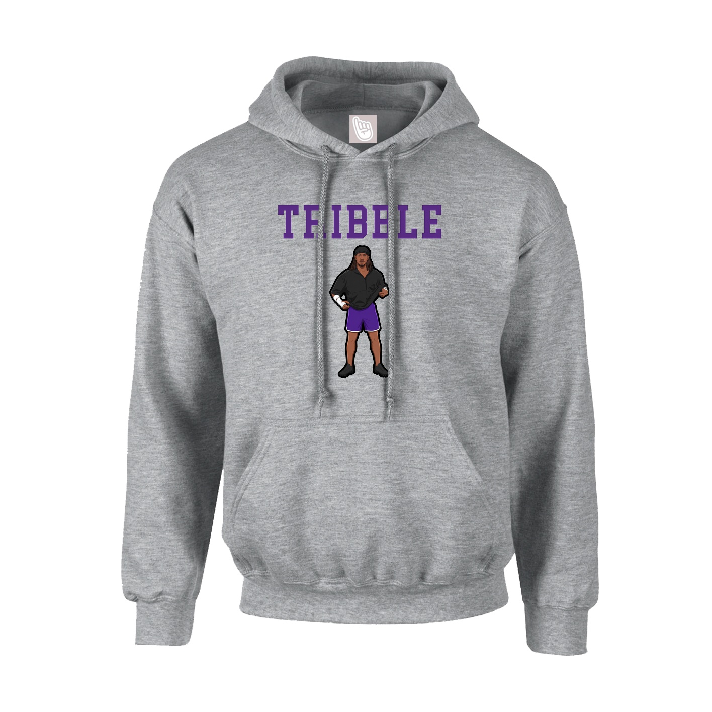 Hoodie — Shirsey in Grey