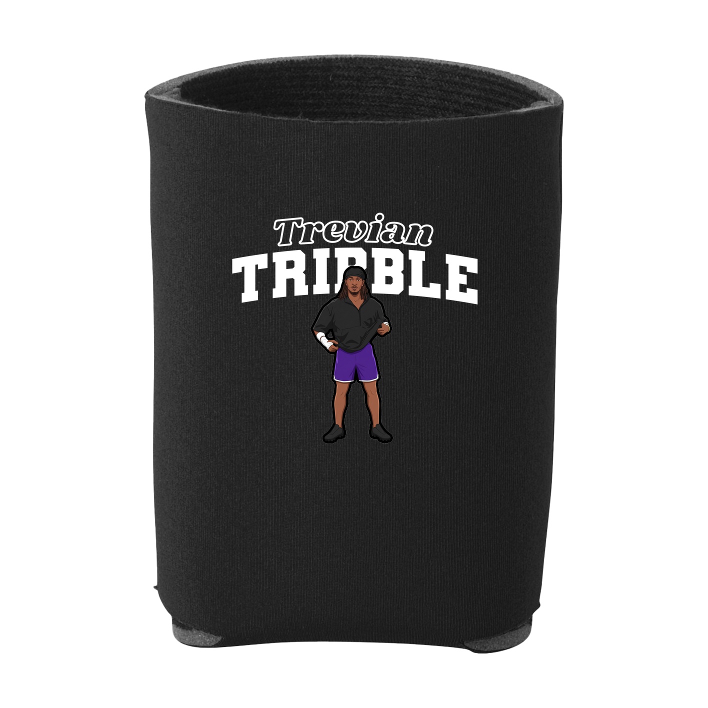 Can Holder — Name Arch in Black
