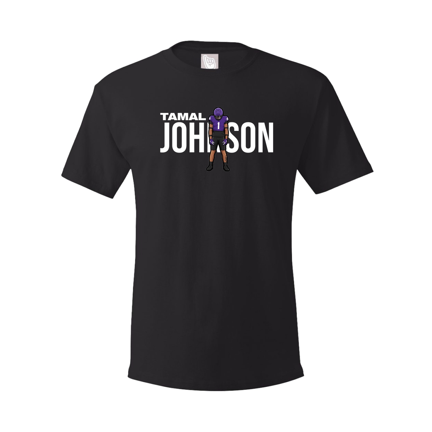Youth Tee — Player Name in Black
