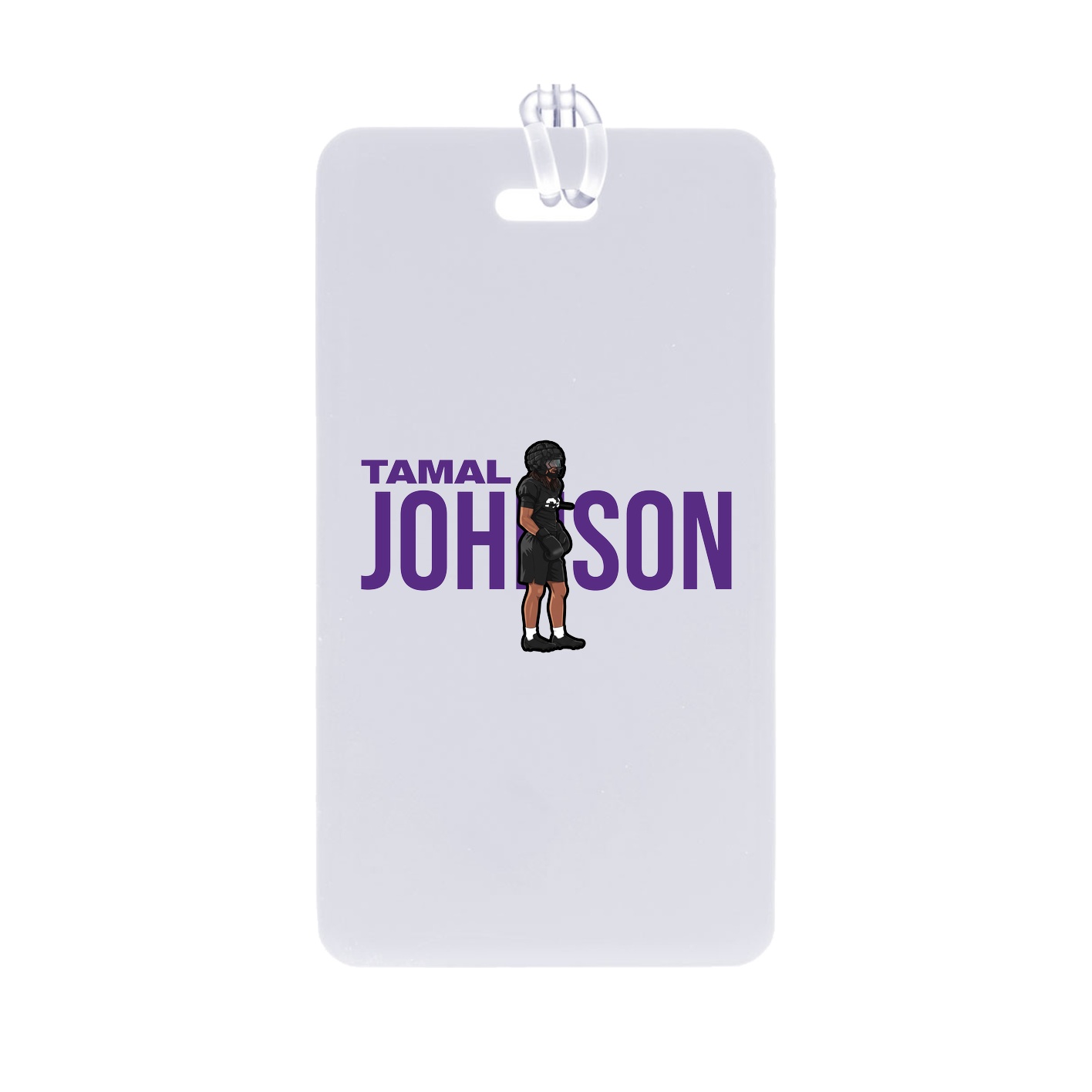 Bag Tag — Player Name in Classic