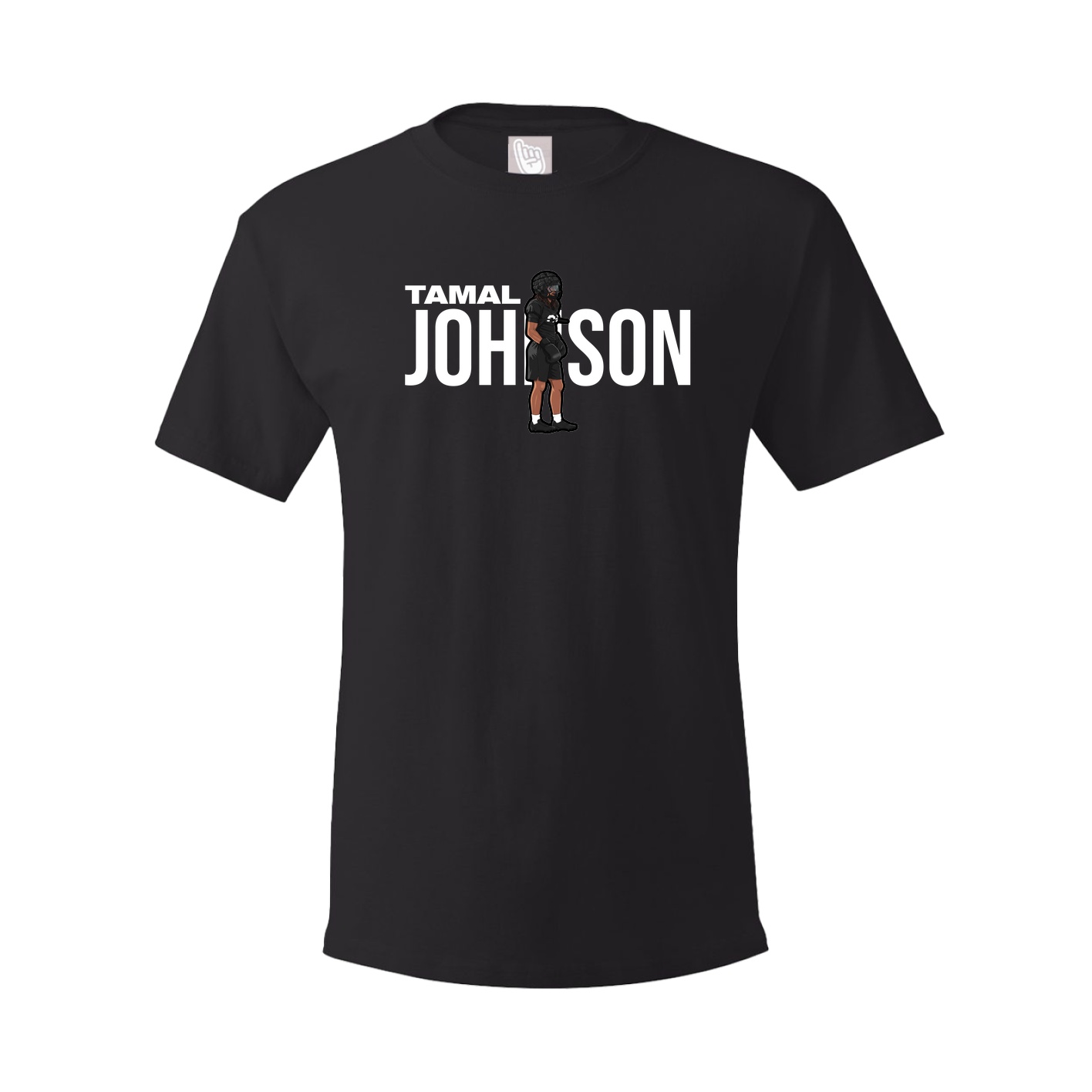 Tee — Player Name in Black