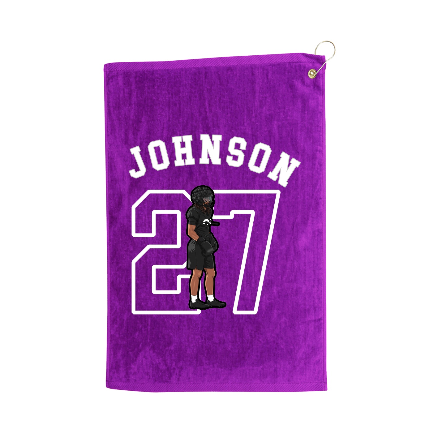Golf Towel — Shirsey Arch in Purple