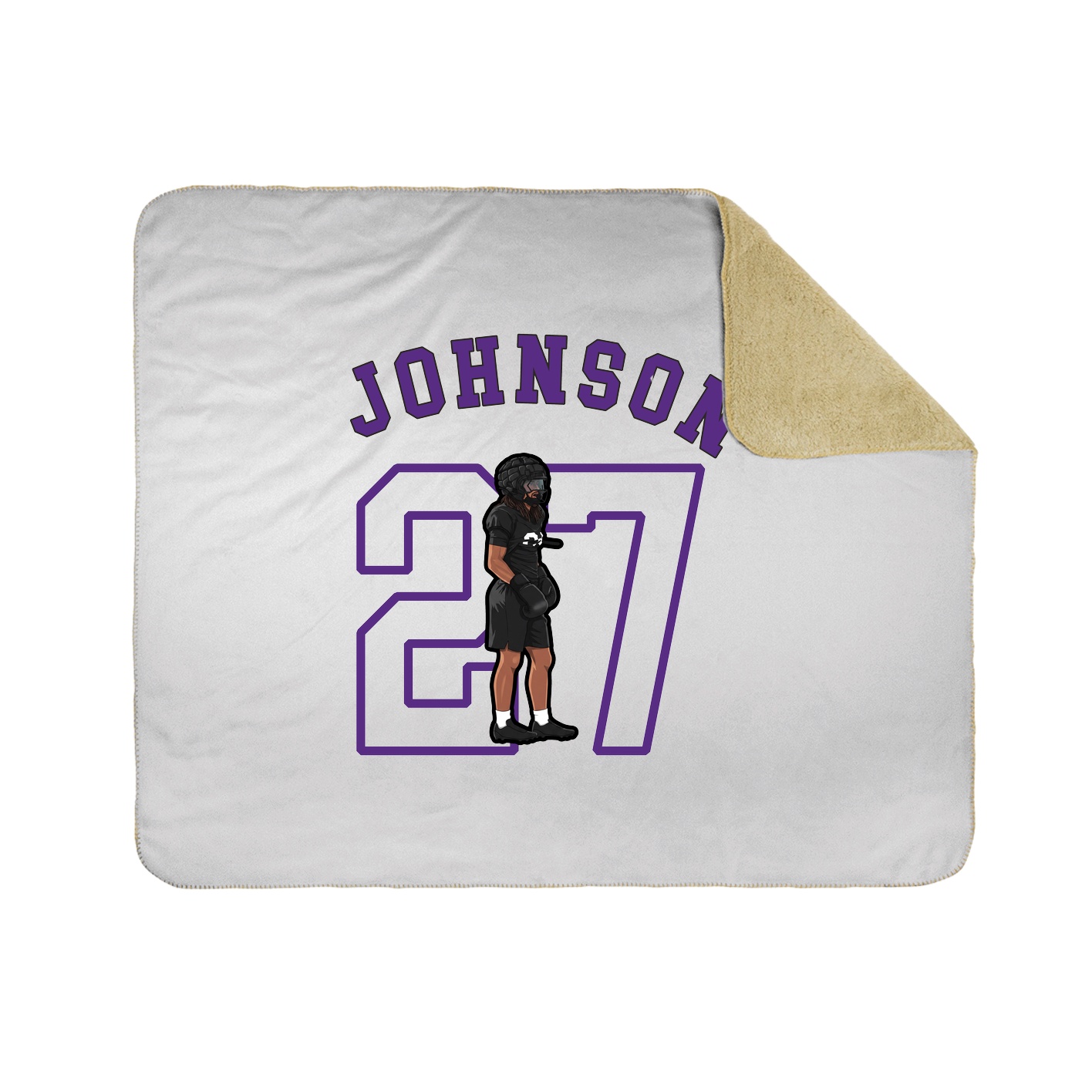 Throw Blanket — Shirsey Arch in White