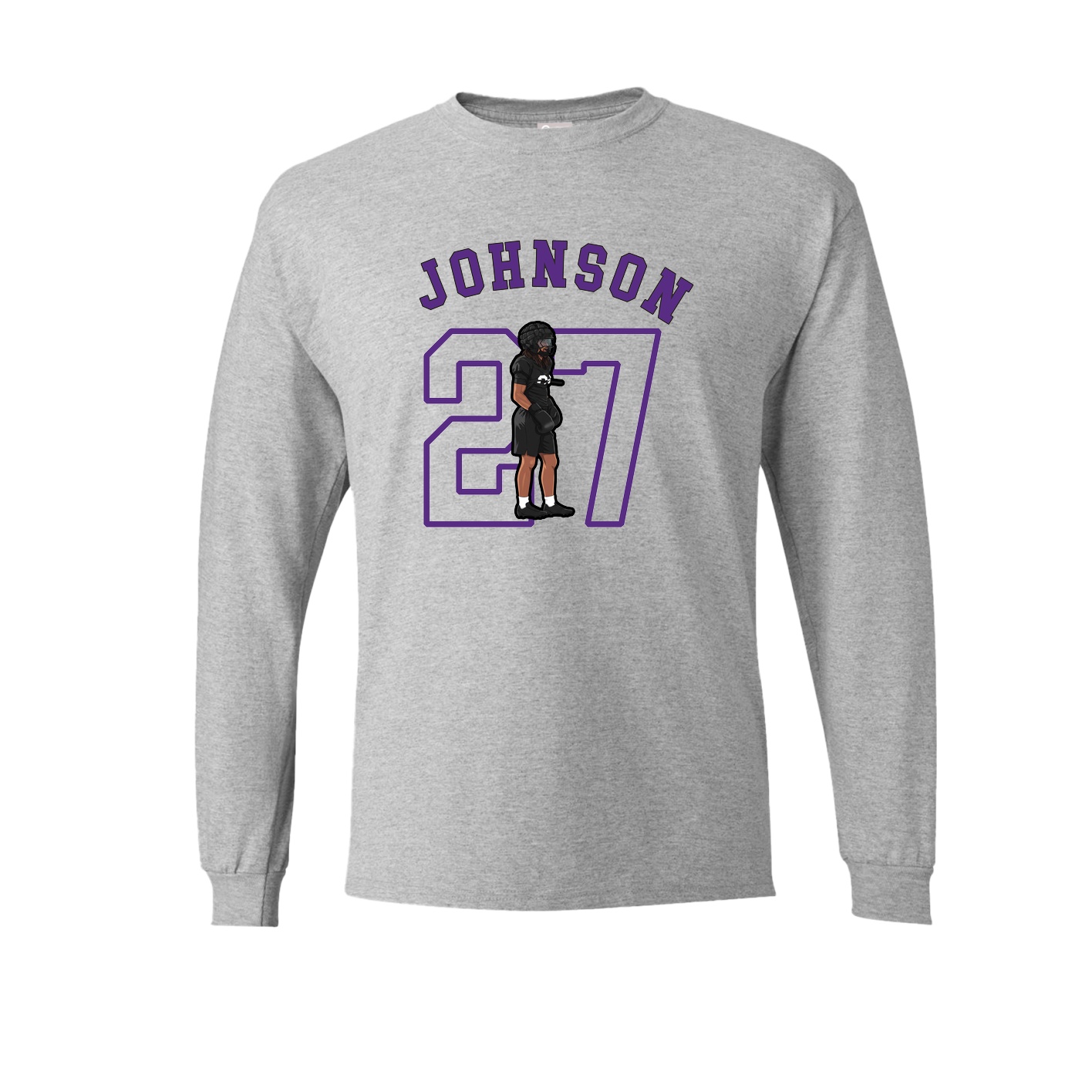 Long Sleeve Tee — Shirsey Arch in Grey
