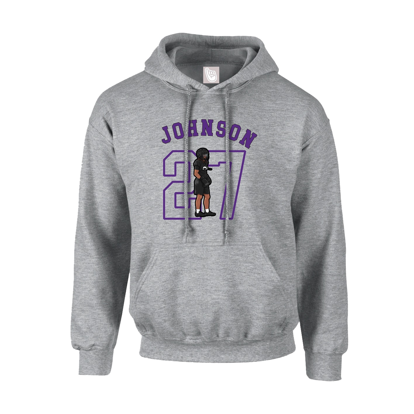 Youth Hoodie — Shirsey Arch in Grey