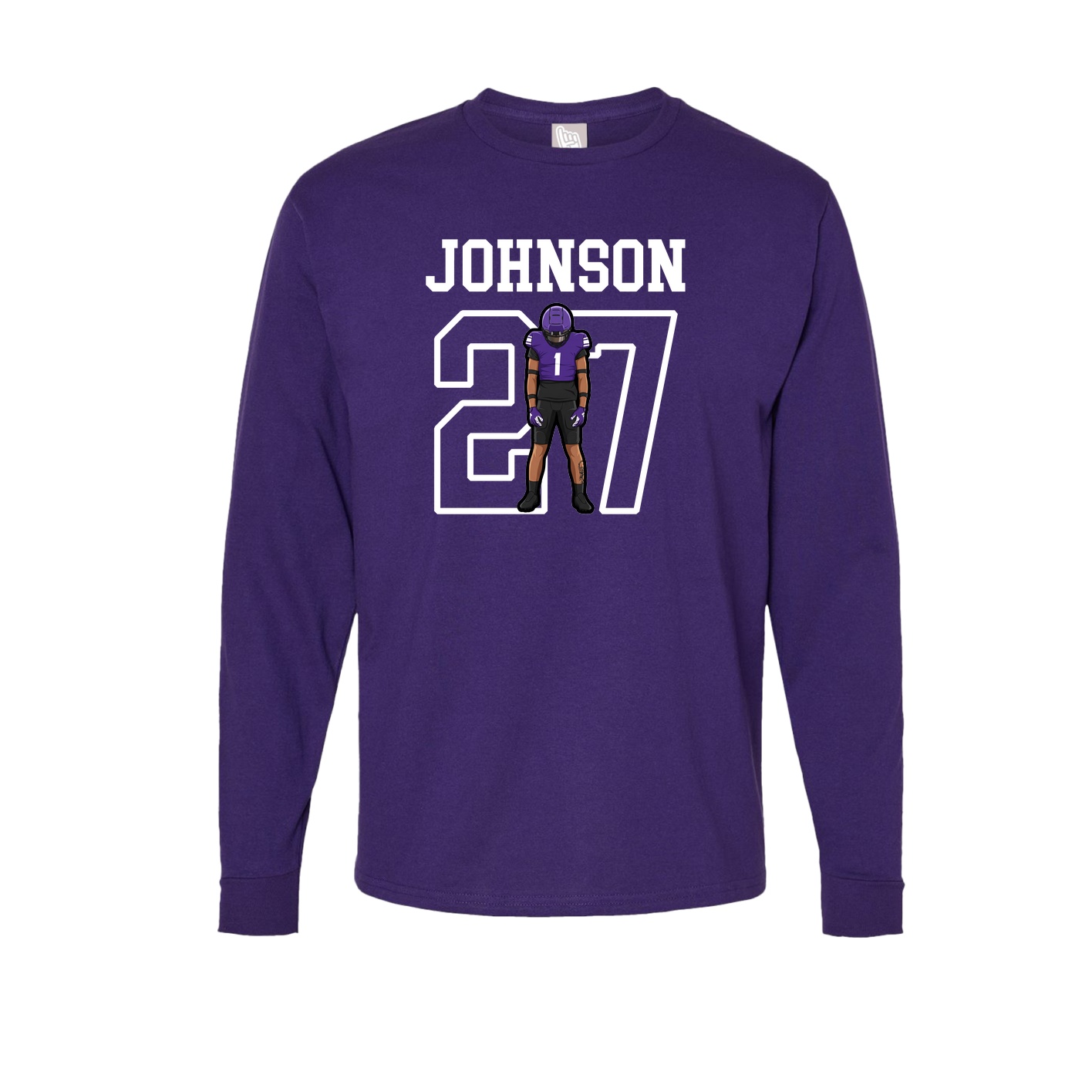Long Sleeve Tee — Shirsey in Purple