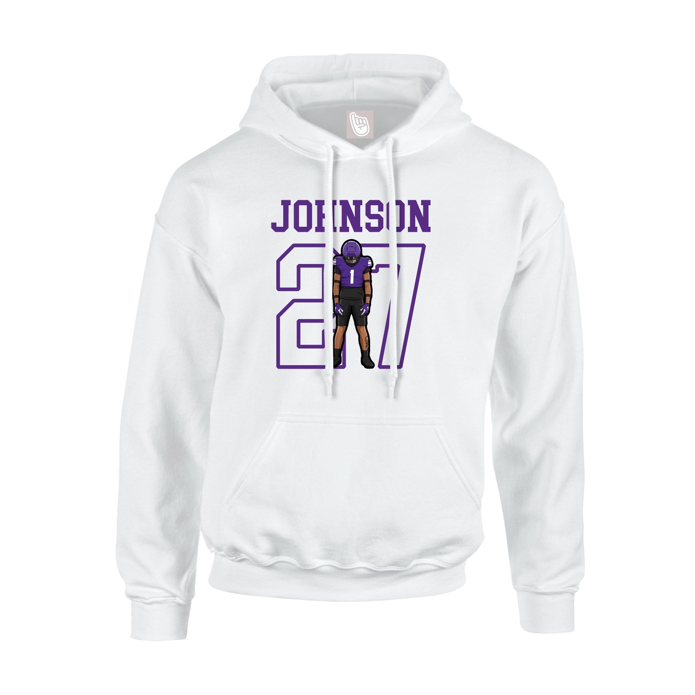 Youth Hoodie — Shirsey in White