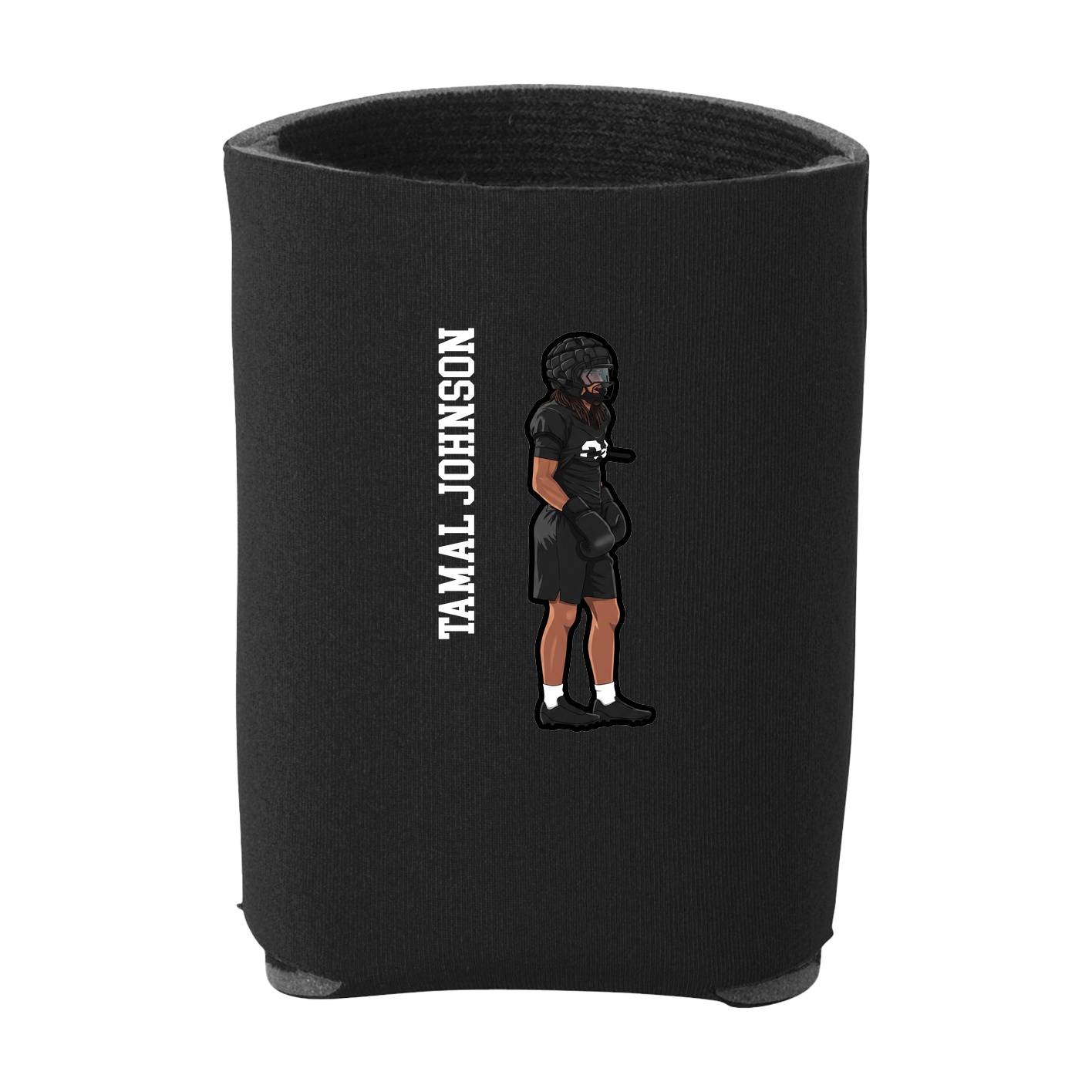 Can Holder — Name Vertical in Black