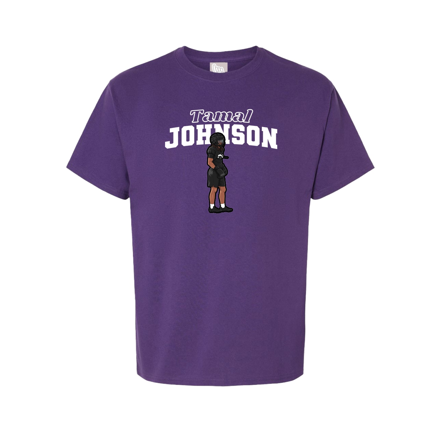 Tee — Name Arch in Purple