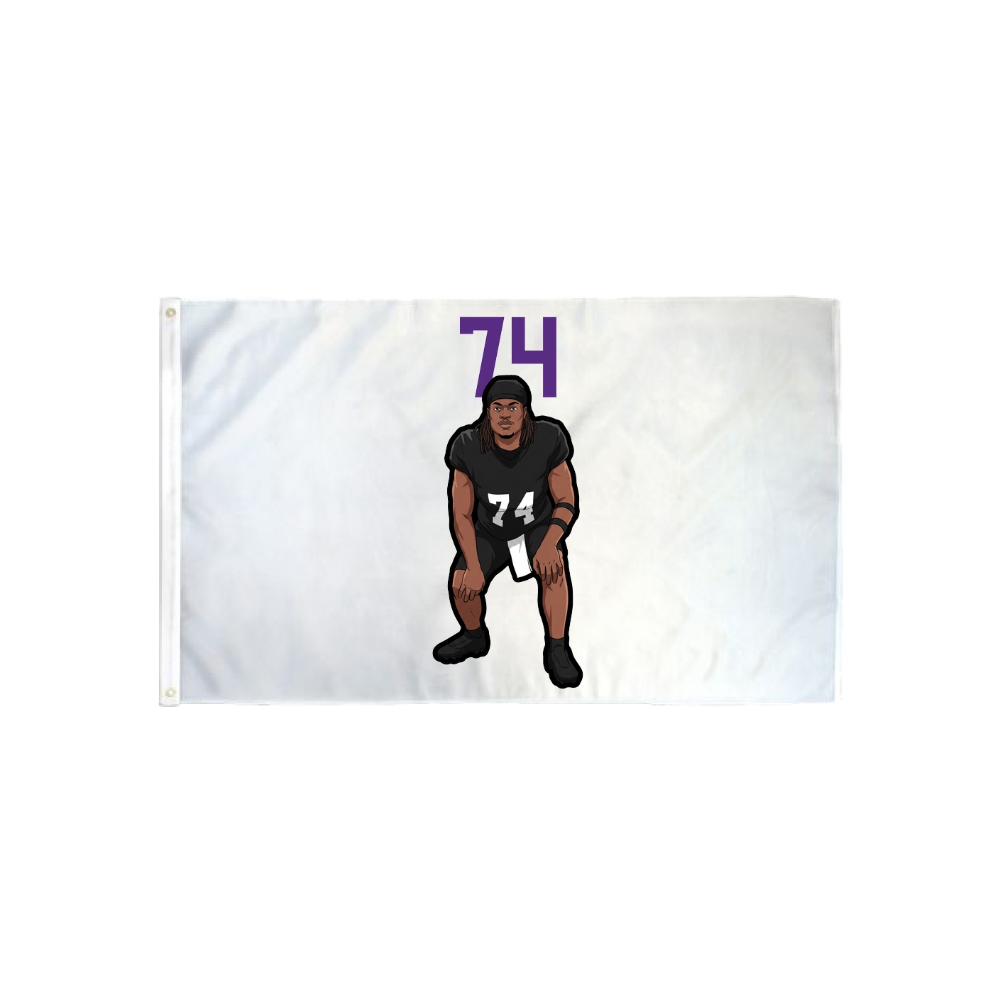 3x5 Flag — Number Top in Classic