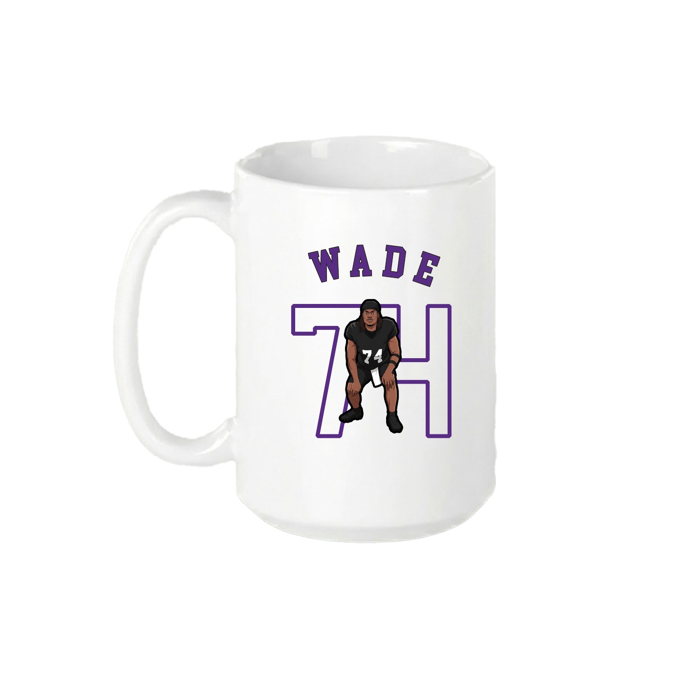 15oz Coffee Mug — Shirsey Arch in White