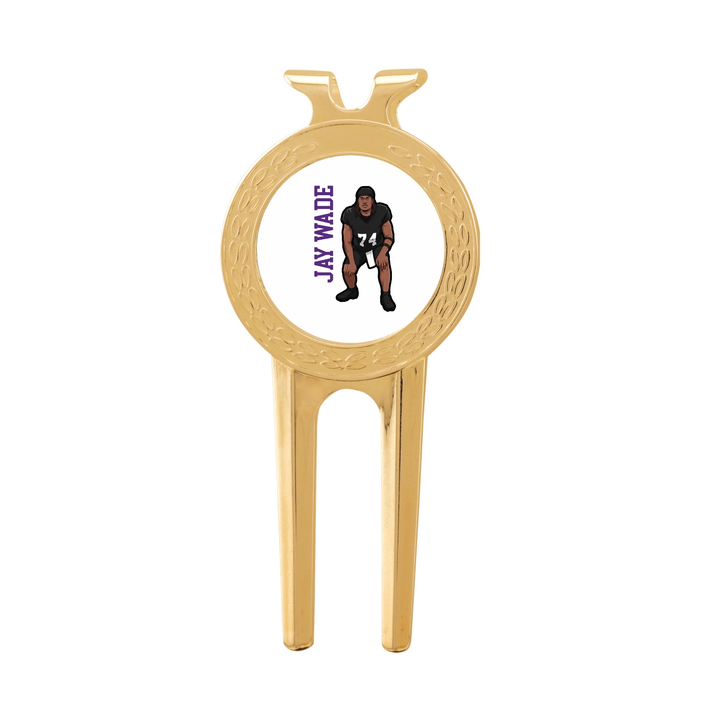 Divot Tool with Ball Marker — Name Vertical in Classic
