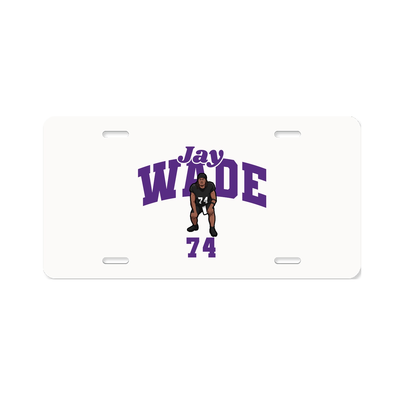License Plate — Signature Arch in Classic