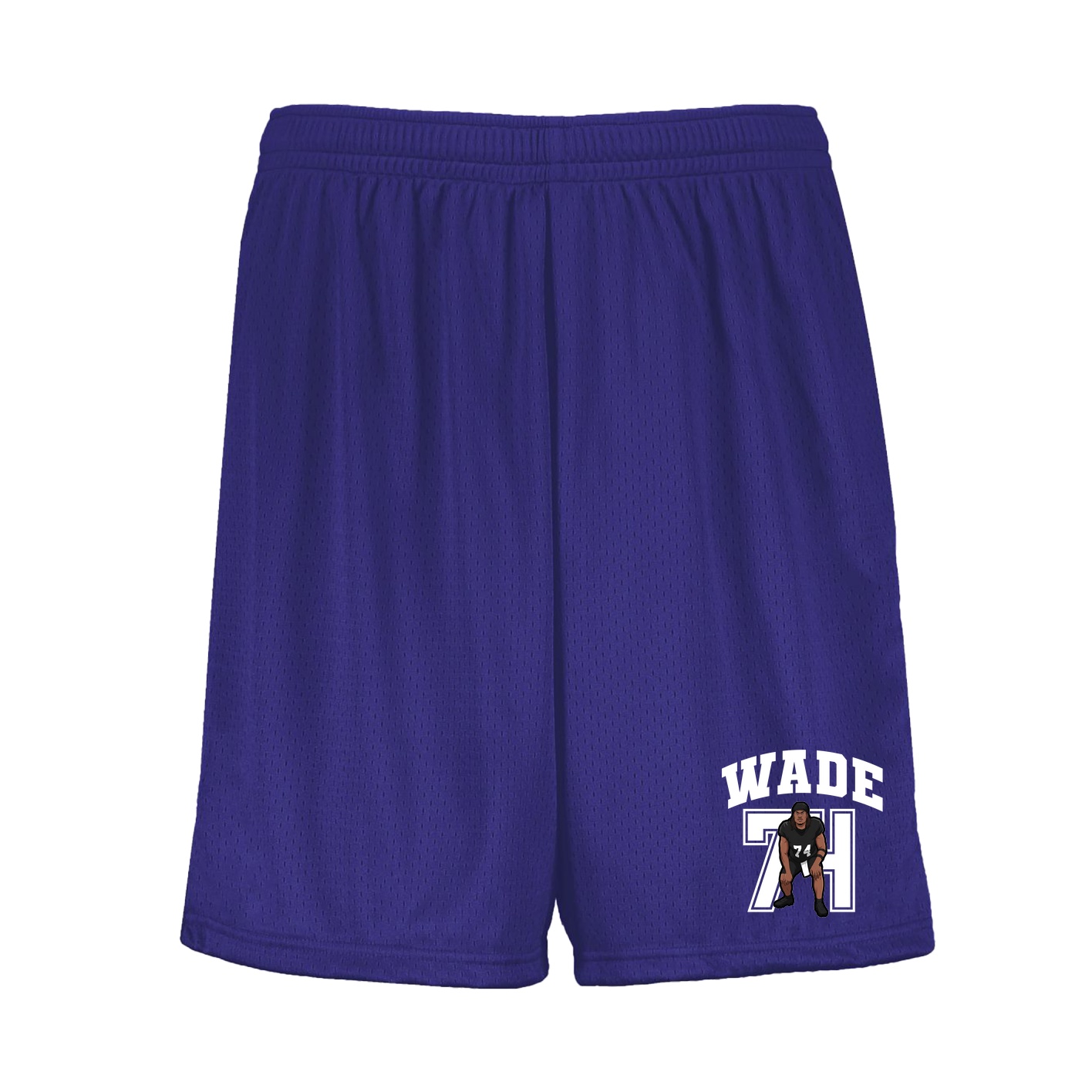 Shorts — Number in Purple