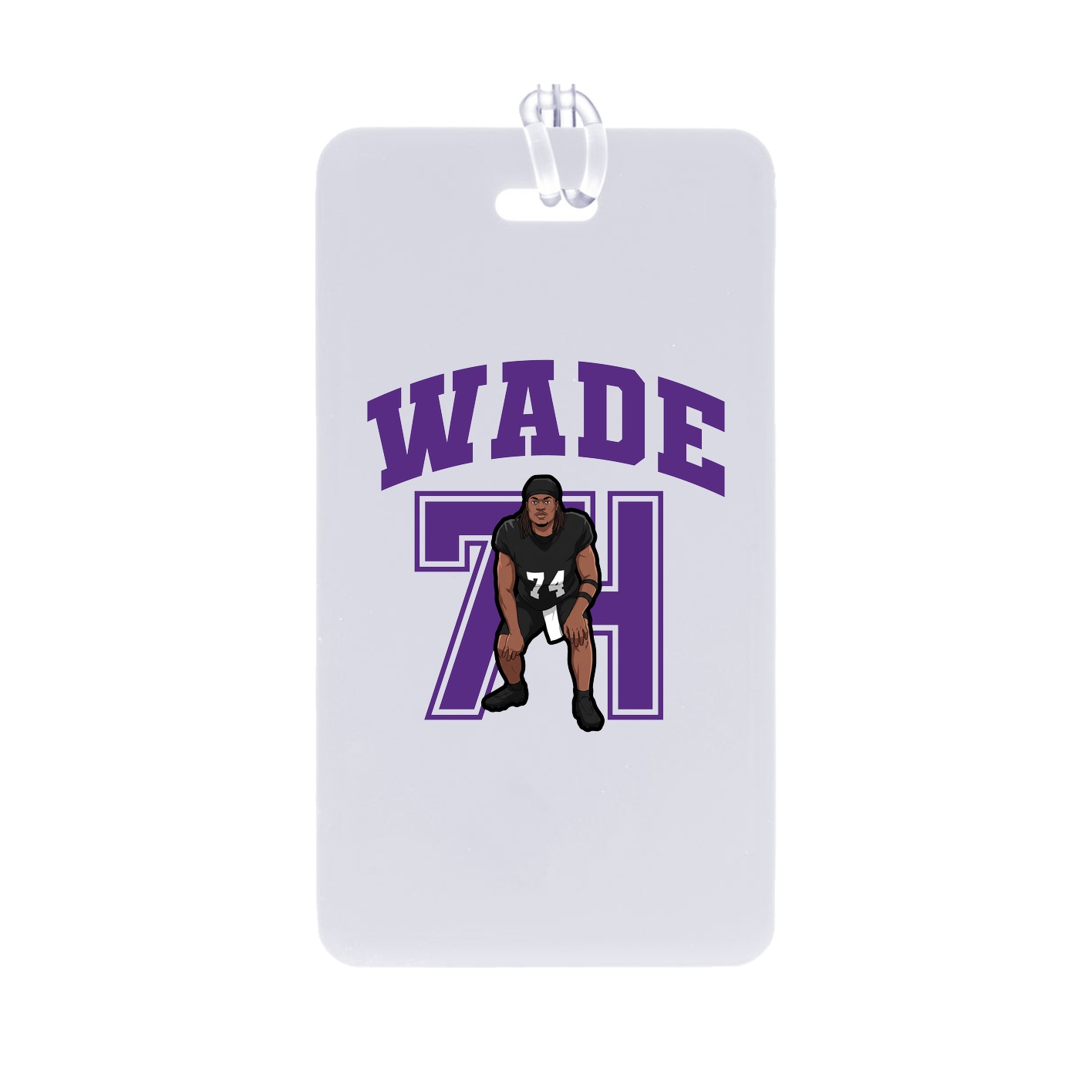Bag Tag — Number in Classic