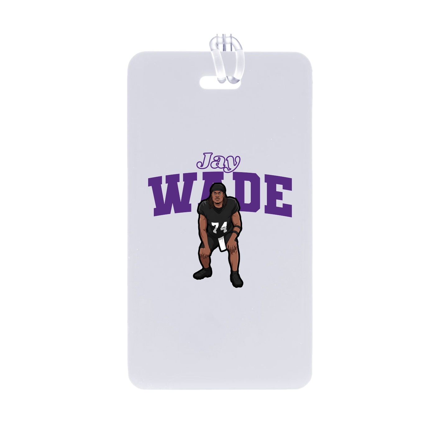Bag Tag — Name Arch in Classic