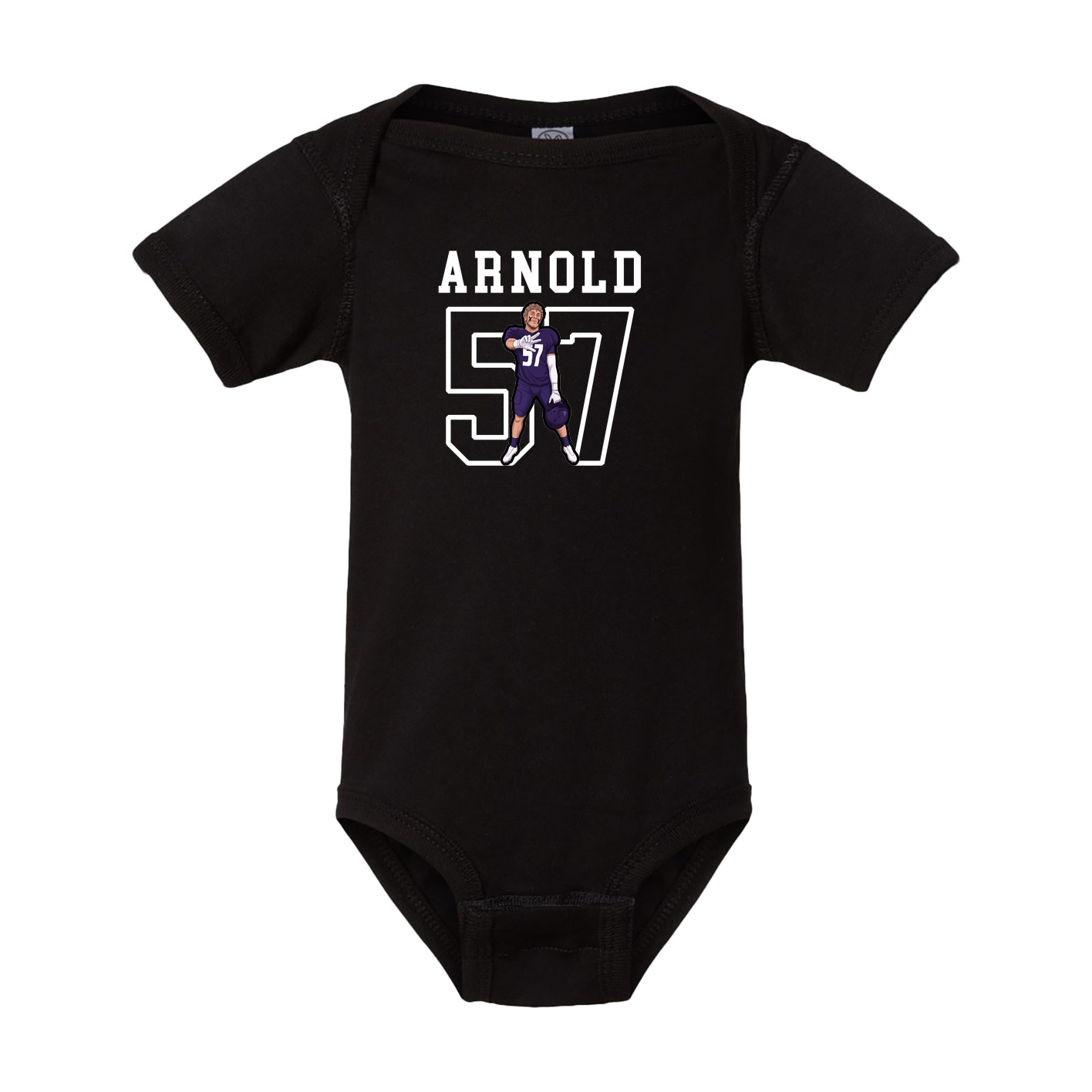 Baby Onesie — Shirsey in Black