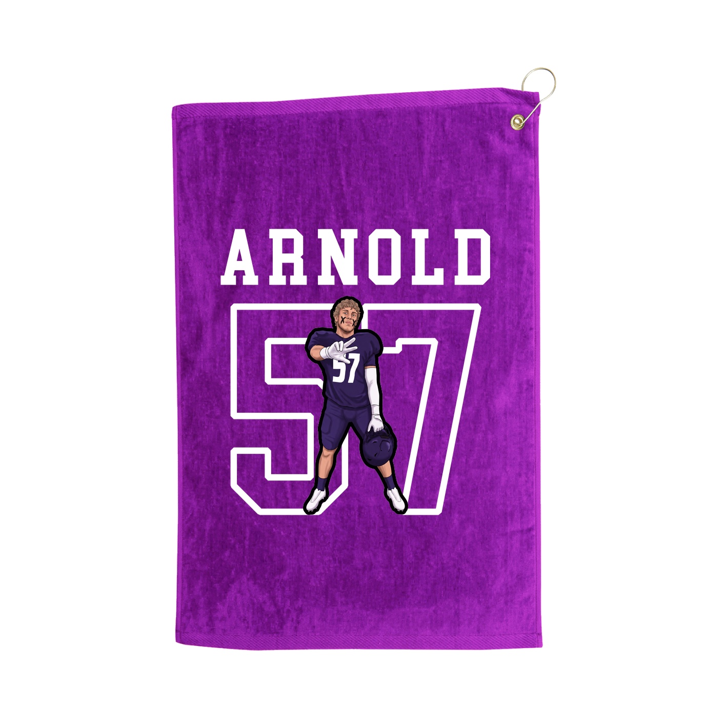 Golf Towel — Shirsey in Purple